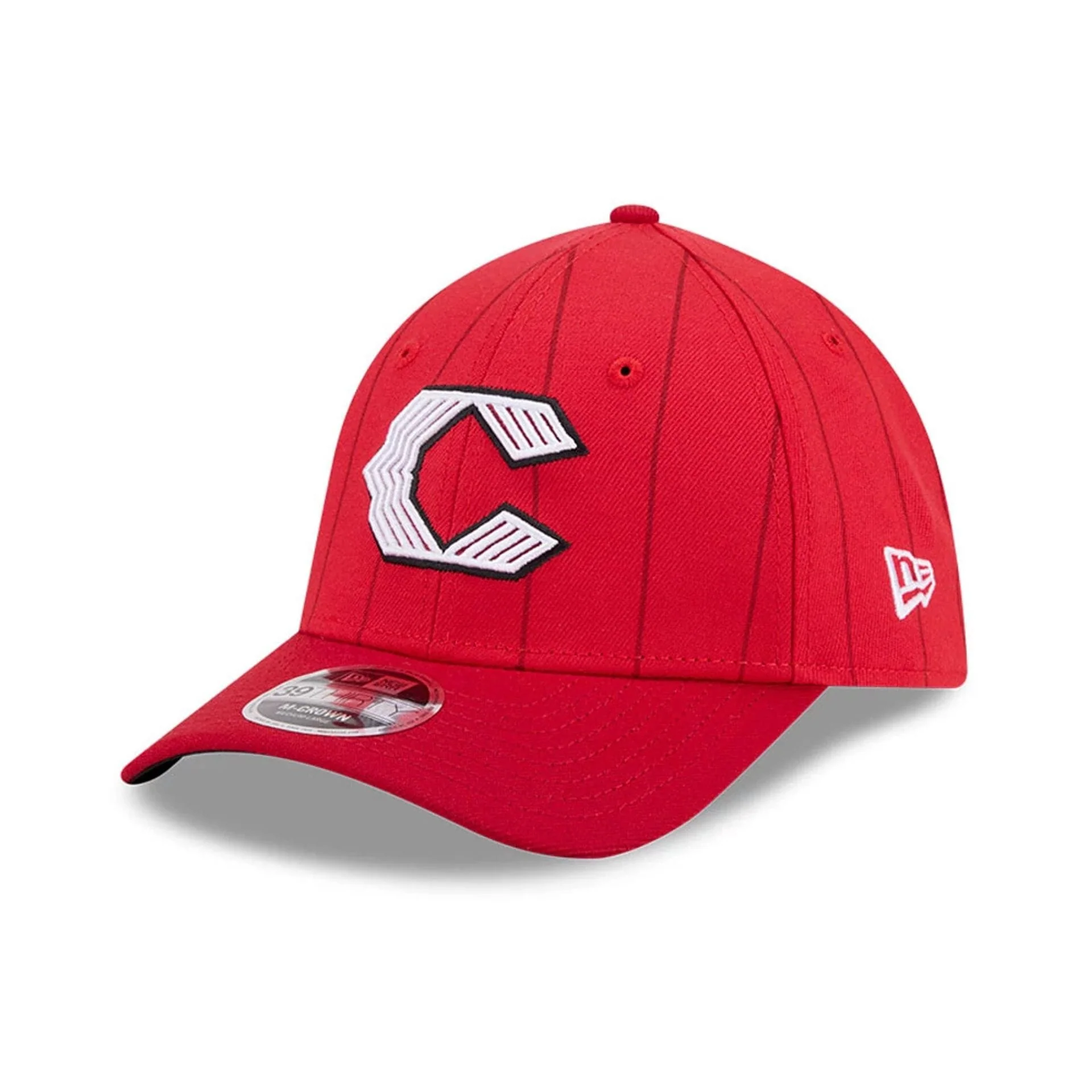 Cincinnati Reds MLB City Connect Red 39THIRTY M-Crown Stretch Fit Cap