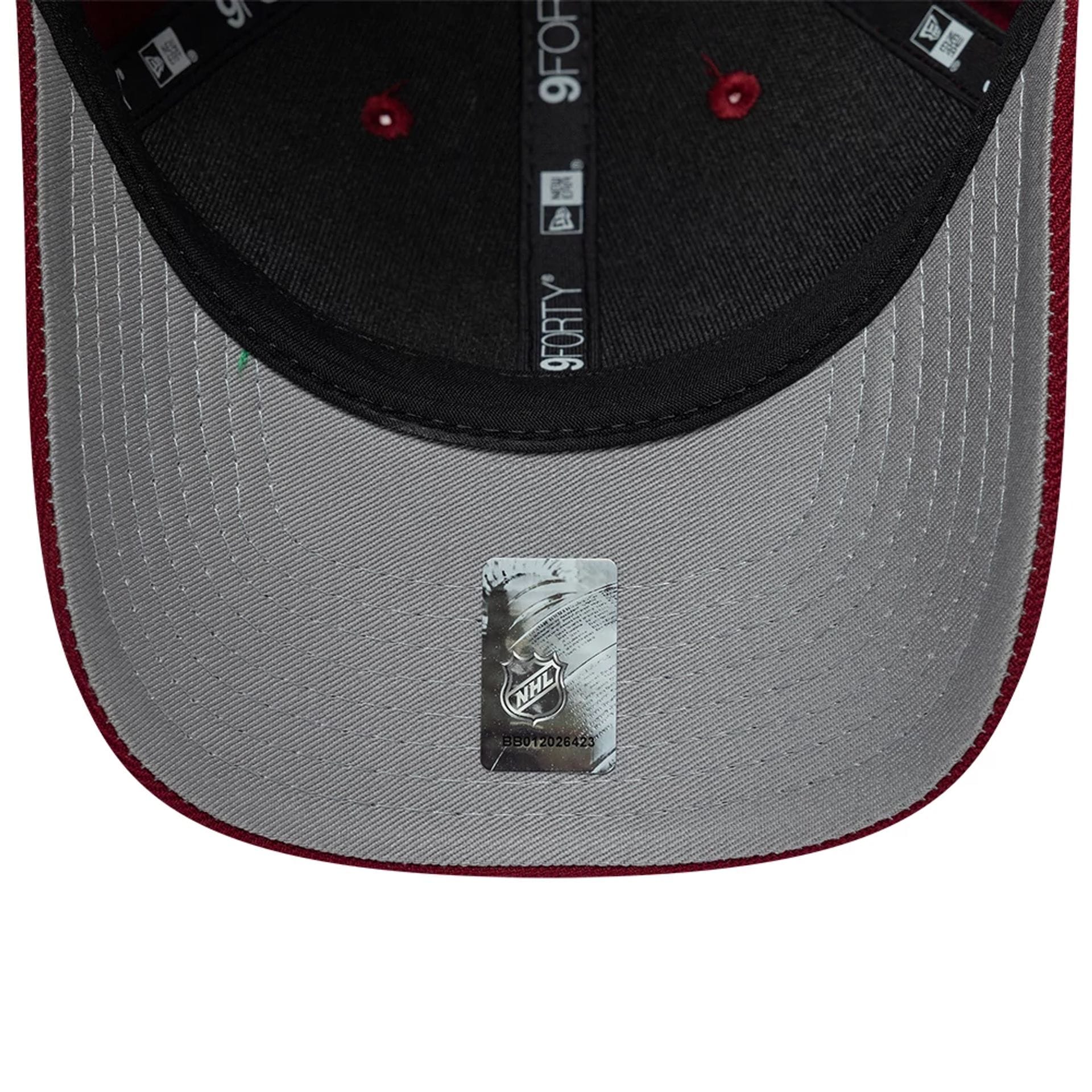 Colorado Avalanche NHL Team Dark Red 9FORTY M-Crown Adjustable Cap - Image 2