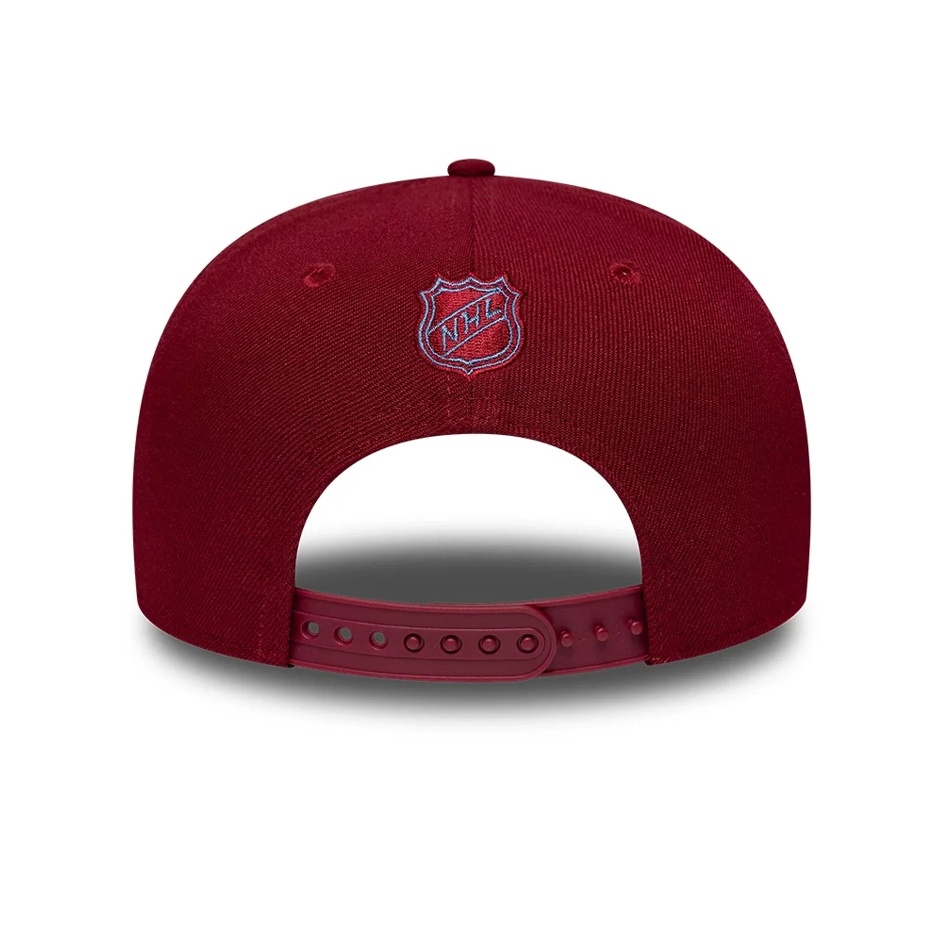 Colorado Avalanche NHL Team Dark Red 9SEVENTY Stretch Snap Adjustable Cap - Image 5