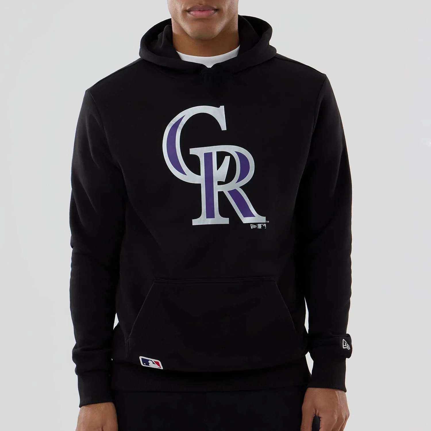 Colorado Rockies MLB Black Pullover Hoodie - Image 3
