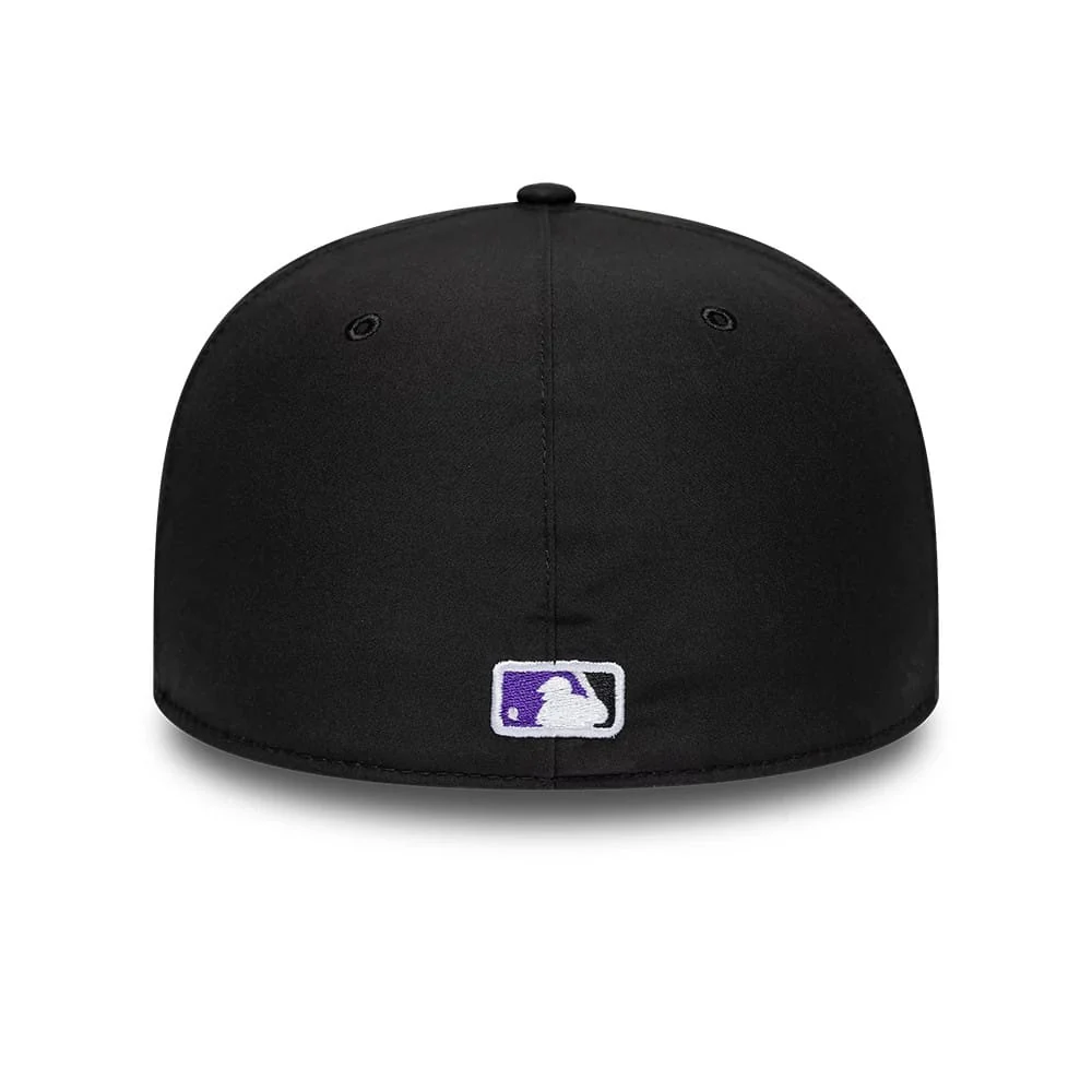 Colorado Rockies MLB Gore-Tex Black 59FIFTY Fitted Cap - Image 7