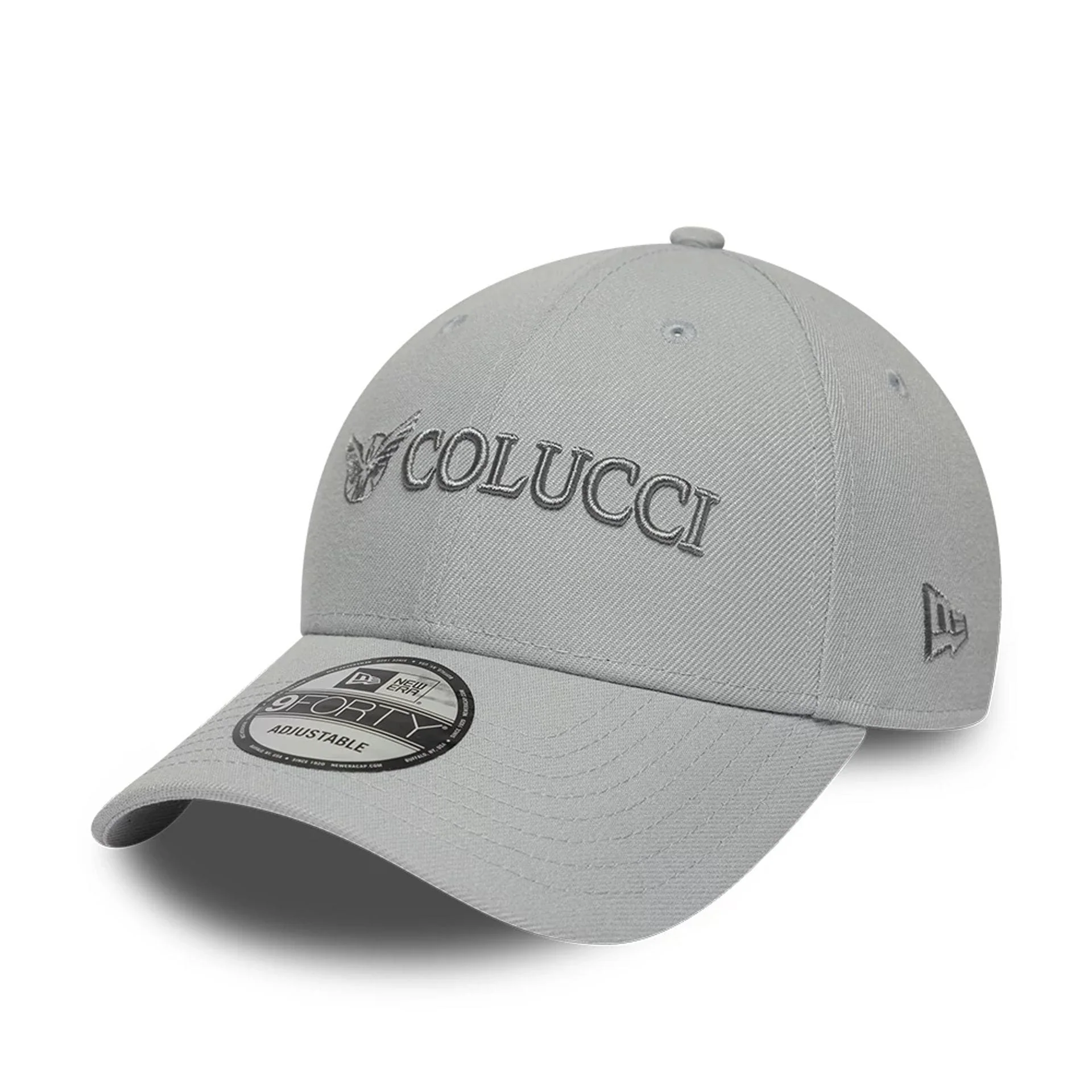 Colucci X New Era Grey 9FORTY Adjustable Cap