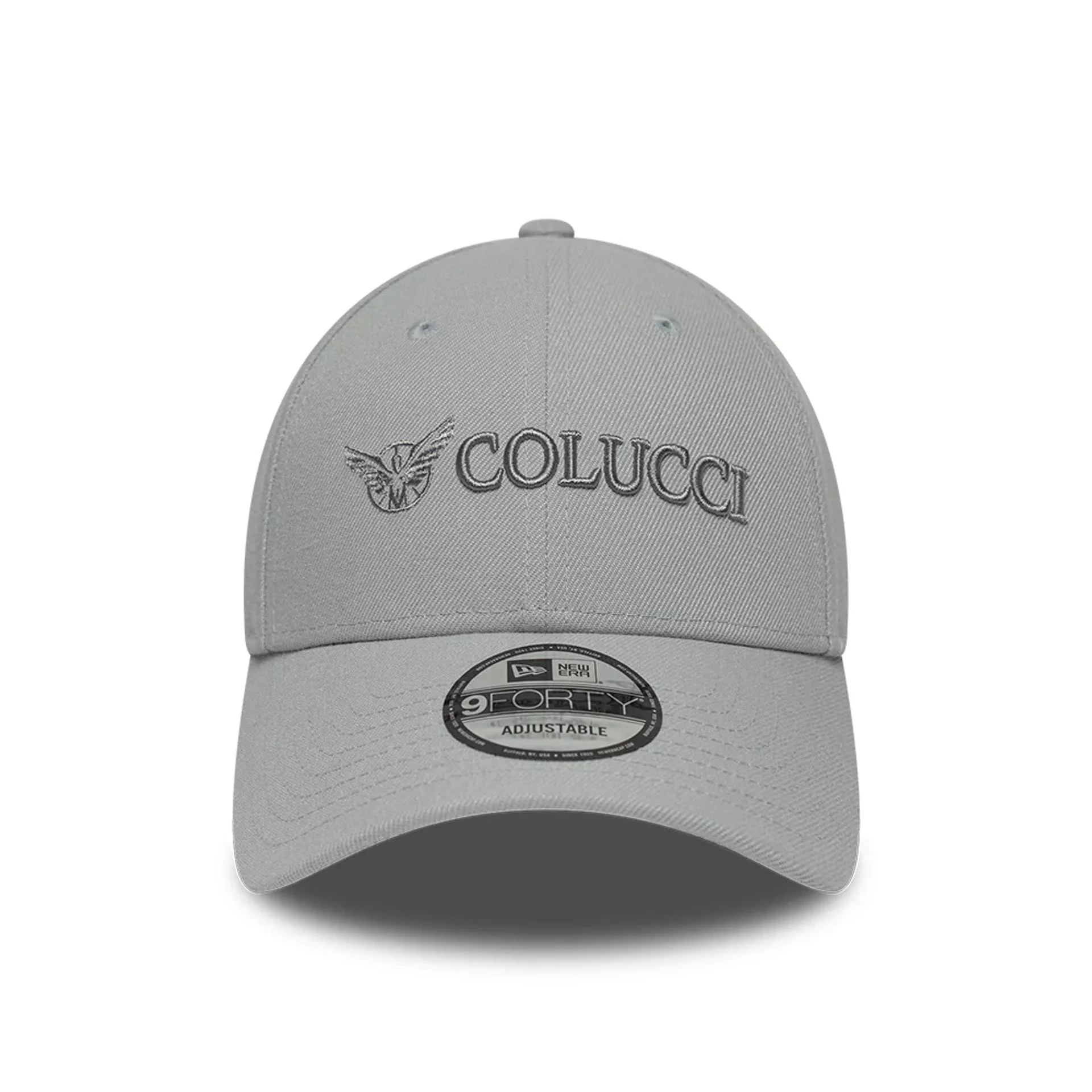 Colucci X New Era Grey 9FORTY Adjustable Cap - Image 2