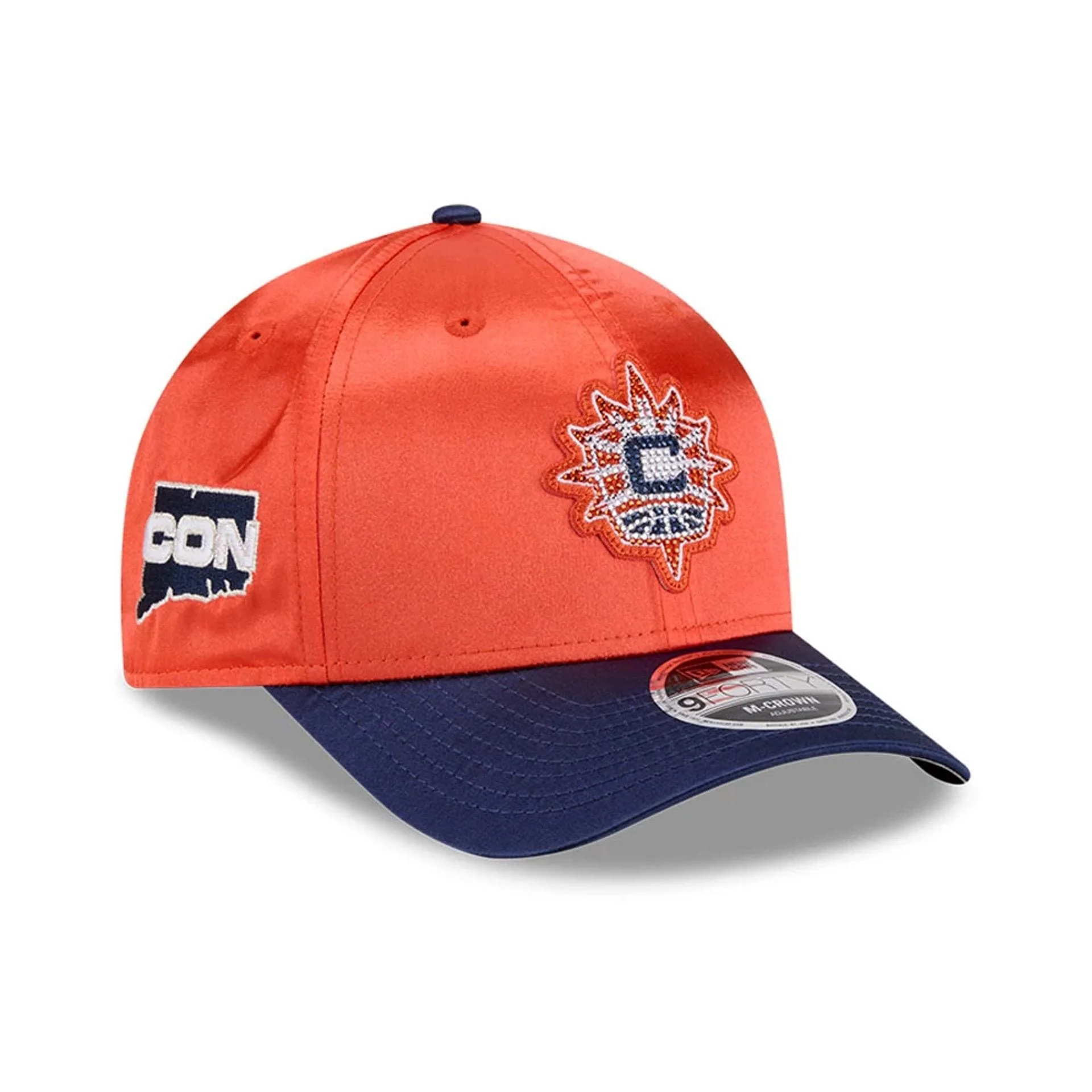 Connecticut Sun WNBA Draft 2026 Orange 9FORTY M-Crown Adjustable Cap