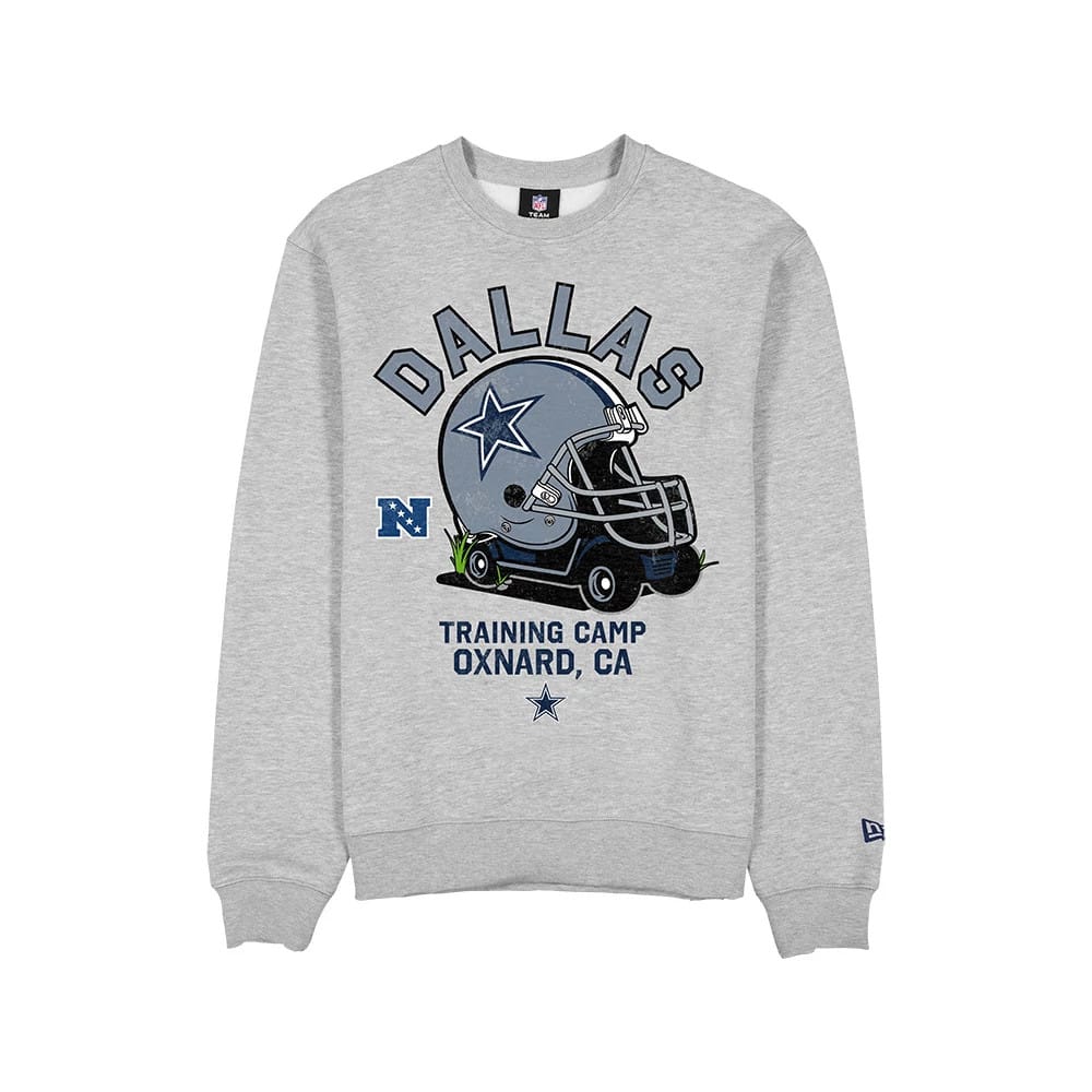 Dallas Cowboys NFL Training 2026 Grey Crew Neck Sweater - Image 6