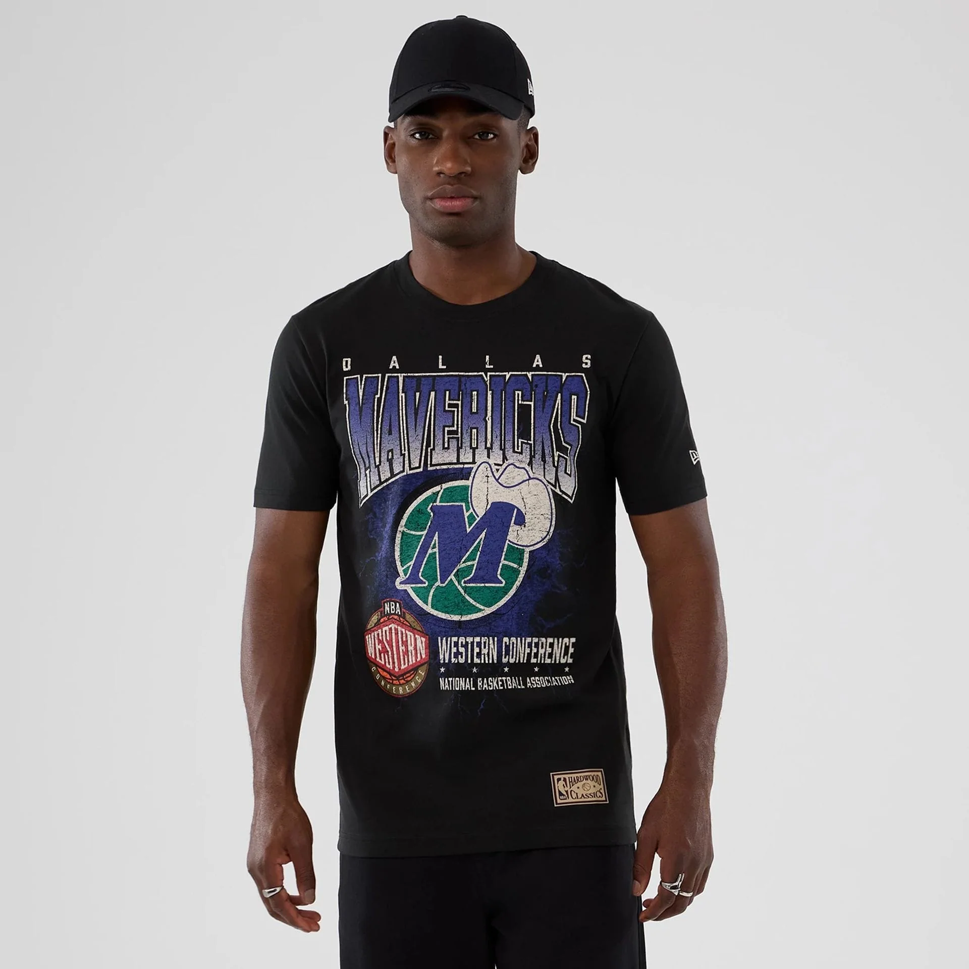 Dallas Mavericks NBA Hardwood Classic Black T-Shirt