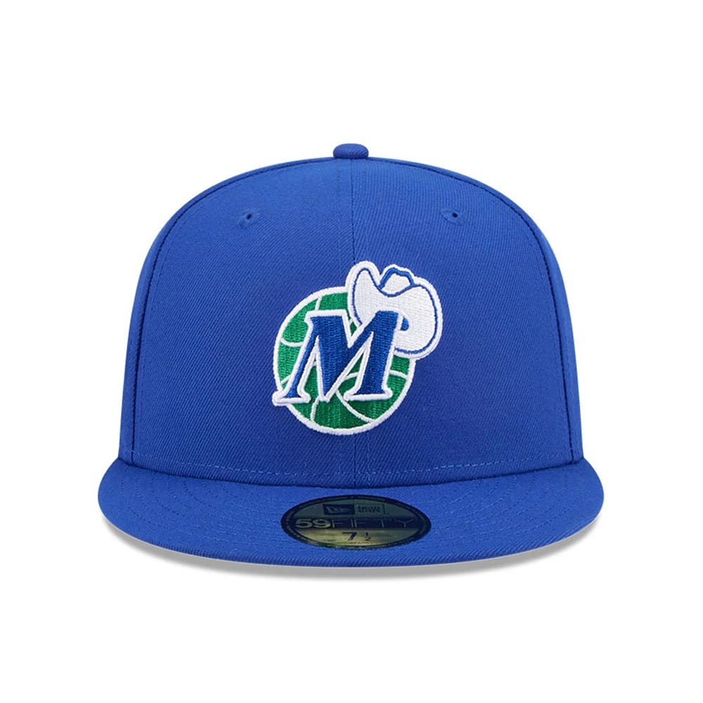 Dallas Mavericks NBA Hardwood Classic Blue 59FIFTY Fitted Cap - Image 3