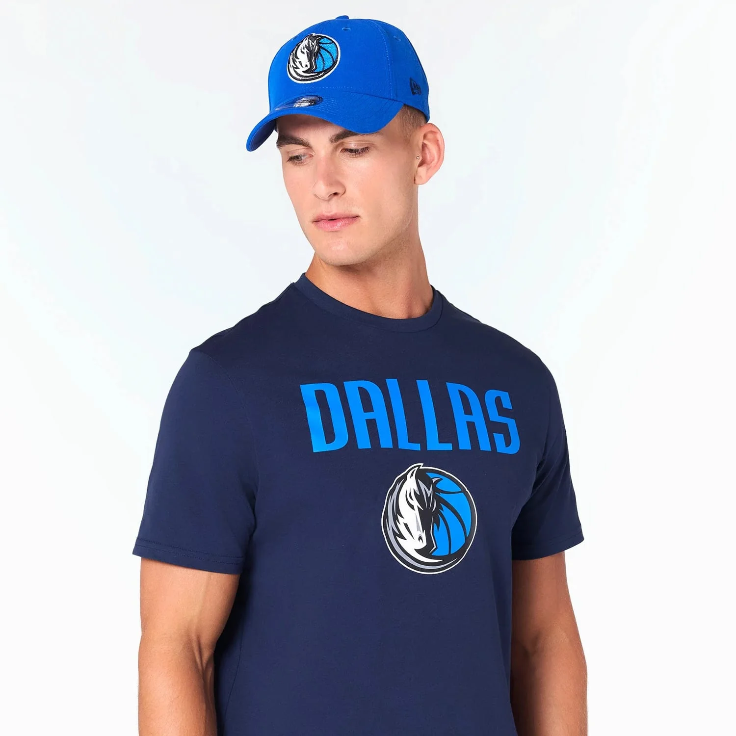 Dallas Mavericks NBA Navy T-Shirt - Image 5