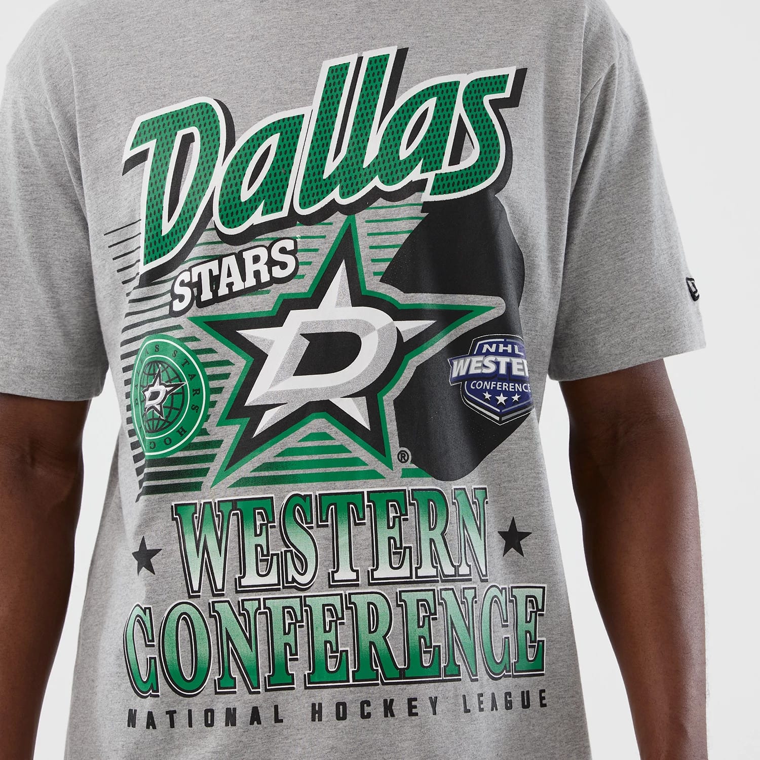 Dallas Stars NHL Sport Classic Grey T-Shirt - Image 3