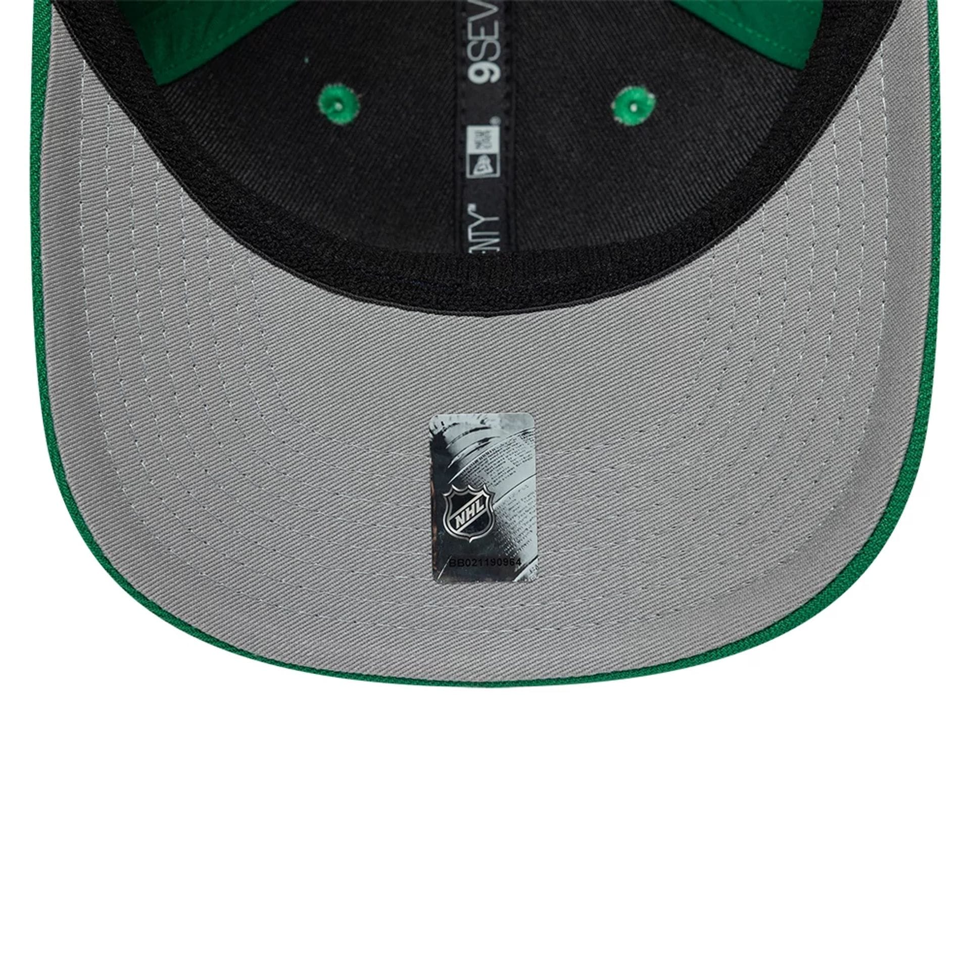 Dallas Stars NHL Team Green 9SEVENTY Stretch Snap Adjustable Cap - Image 2
