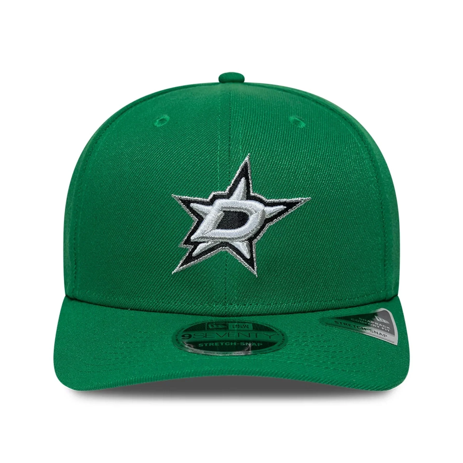 Dallas Stars NHL Team Green 9SEVENTY Stretch Snap Adjustable Cap - Image 3