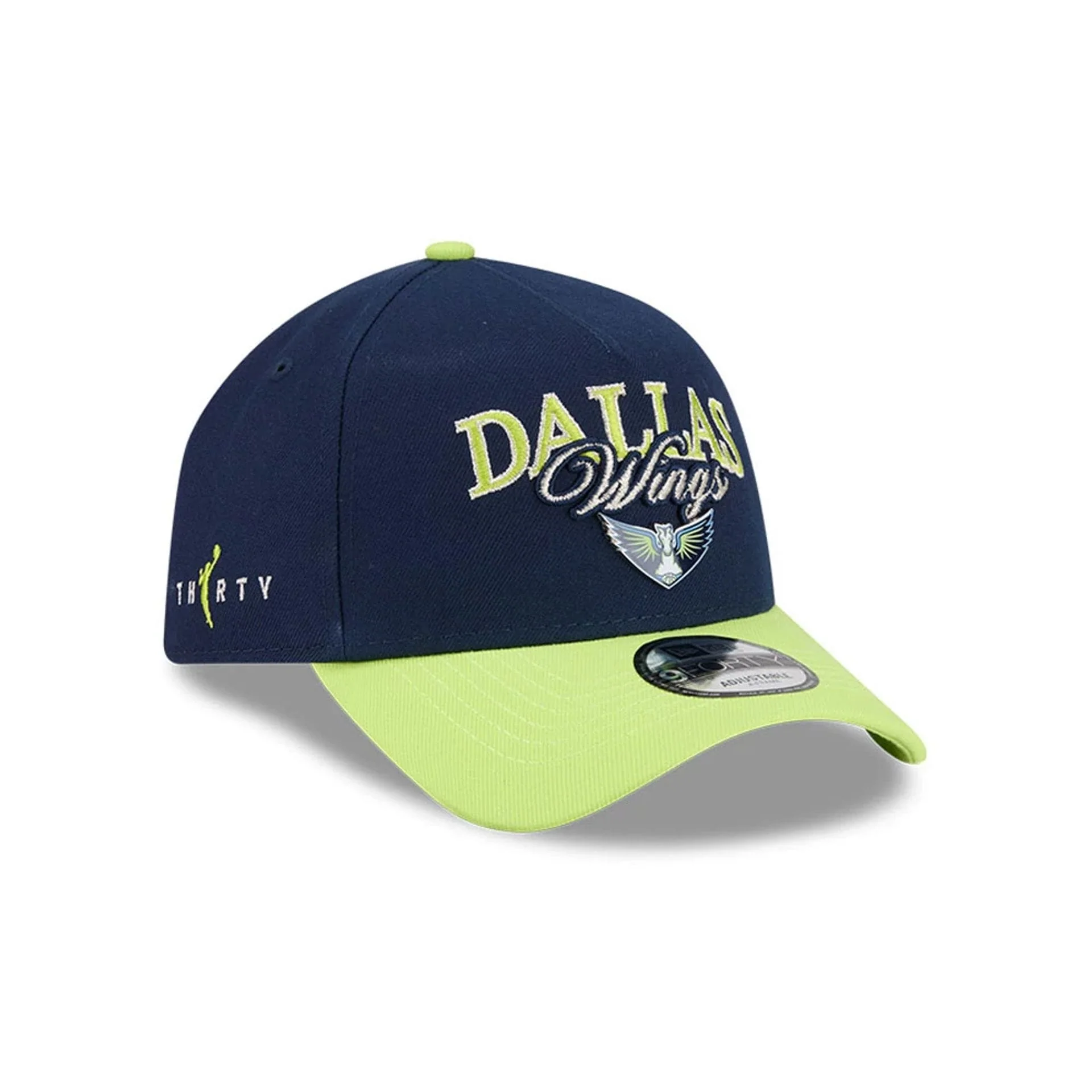 Dallas Wings WNBA Tip Off 2026 Navy 9FORTY A-Frame Adjustable Cap - Image 3