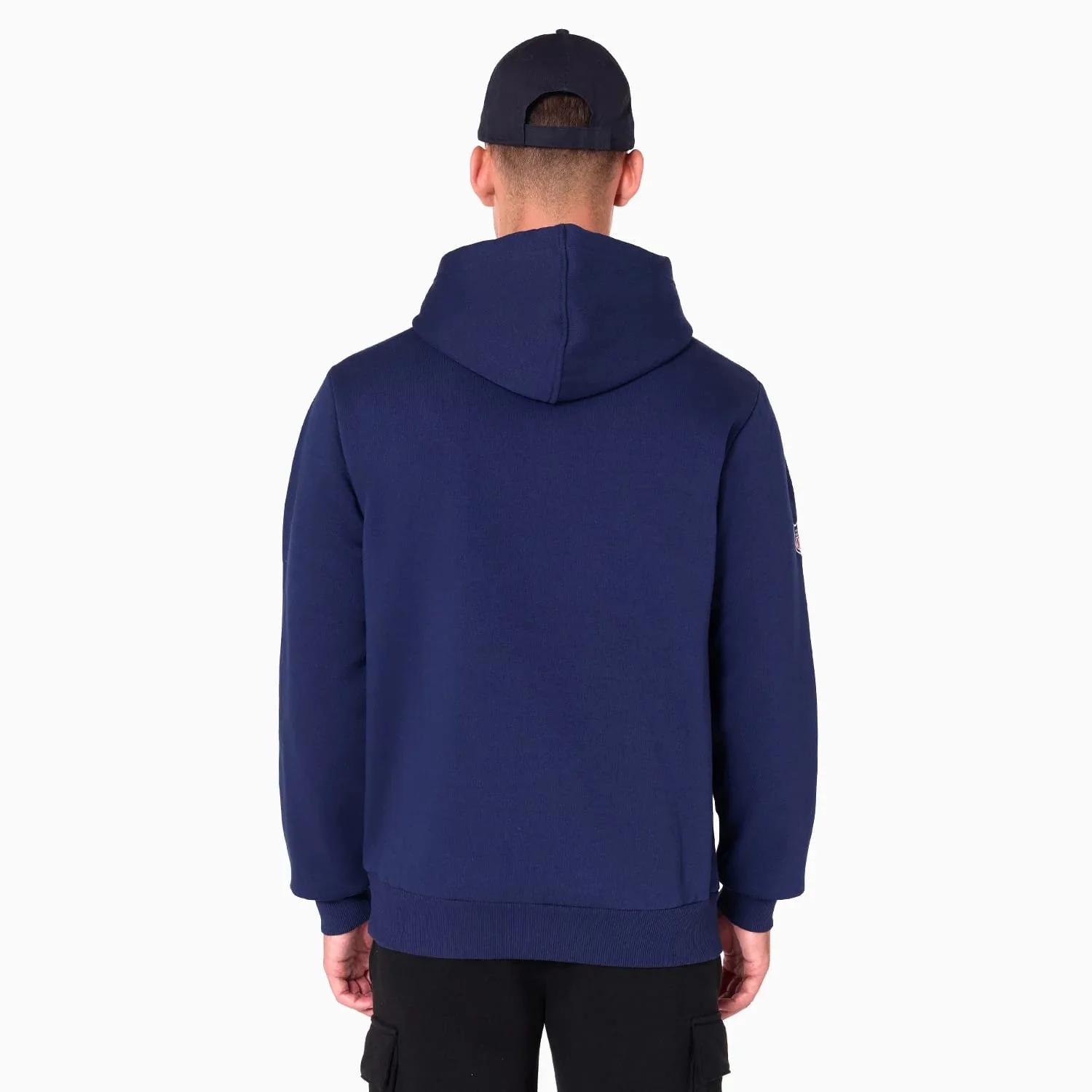 Denver Broncos NFL Navy Pullover Hoodie - Image 7