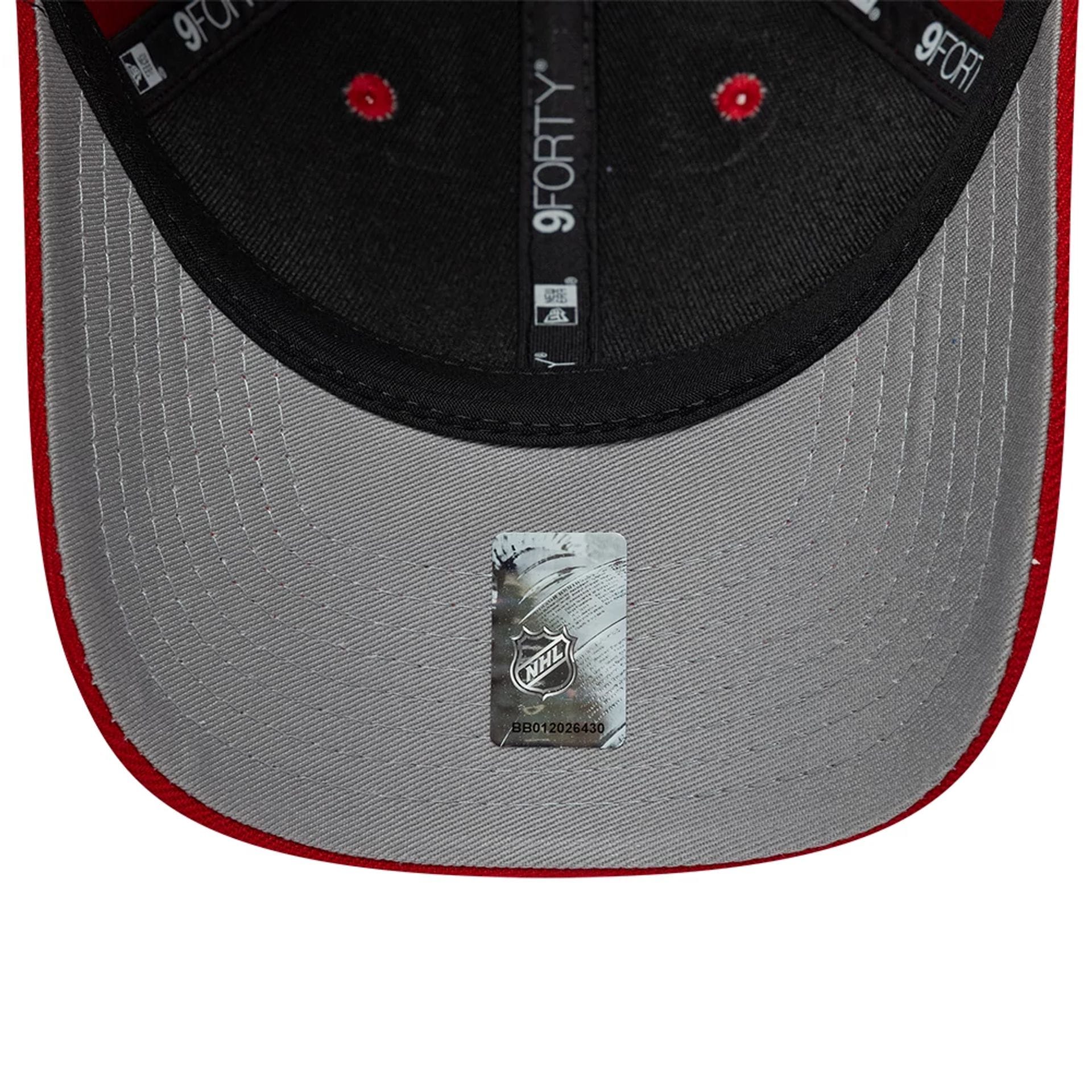 Detroit Red Wings NHL Team Red 9FORTY M-Crown Adjustable Cap - Image 2