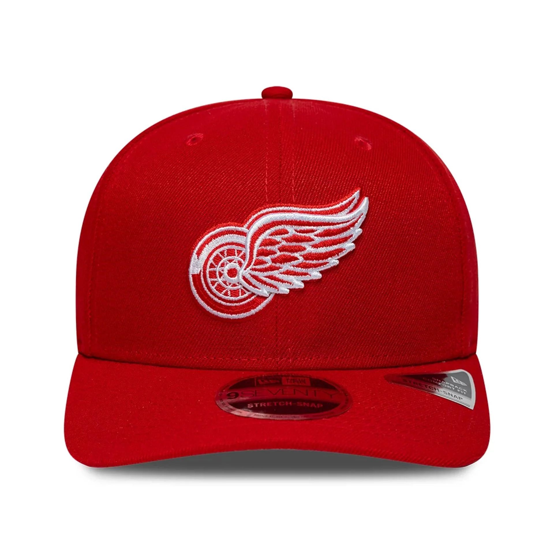 Detroit Red Wings NHL Team Red 9SEVENTY Stretch Snap Adjustable Cap - Image 3