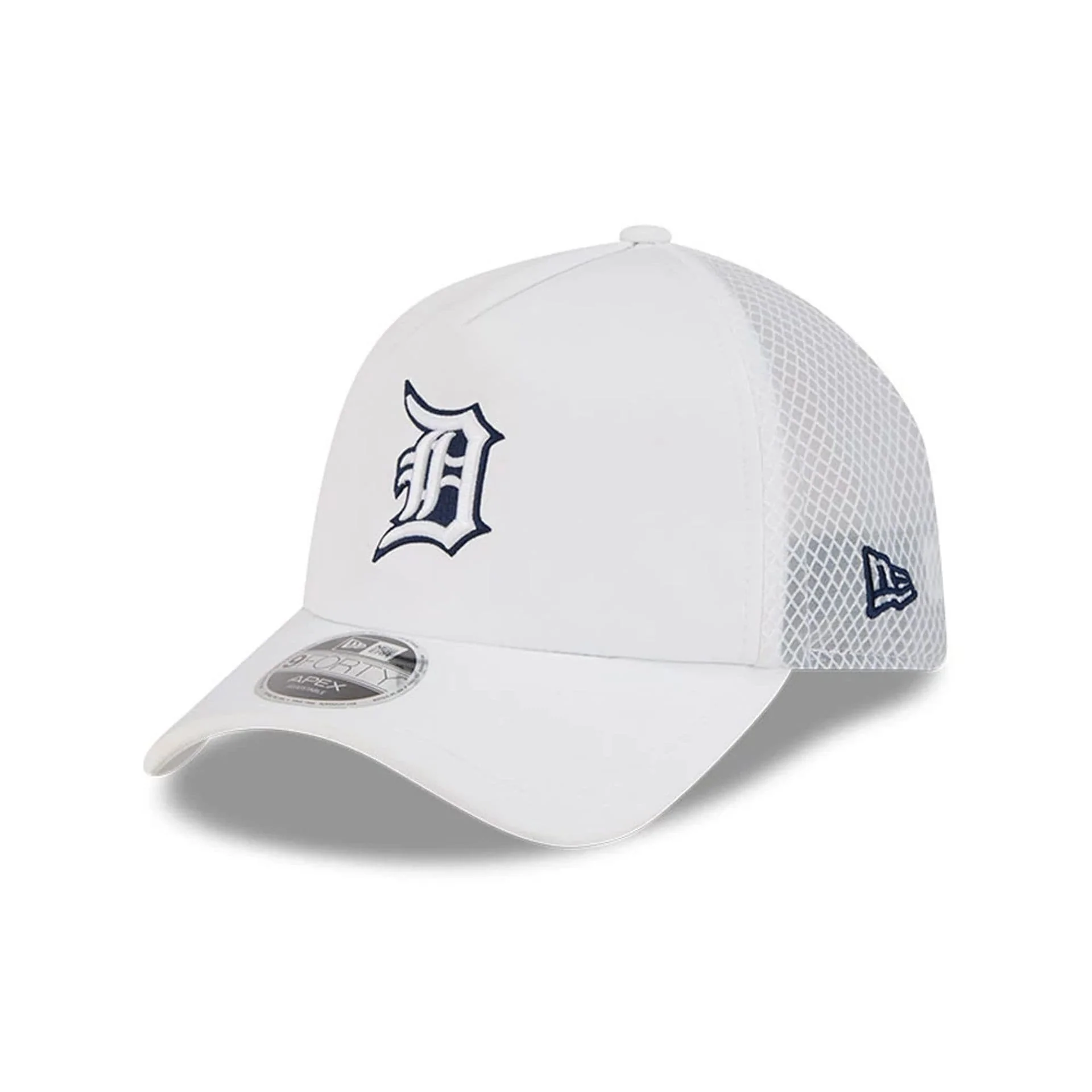 Detroit Tigers MLB Batting Practice 2026 White 9FORTY Apex Adjustable Cap