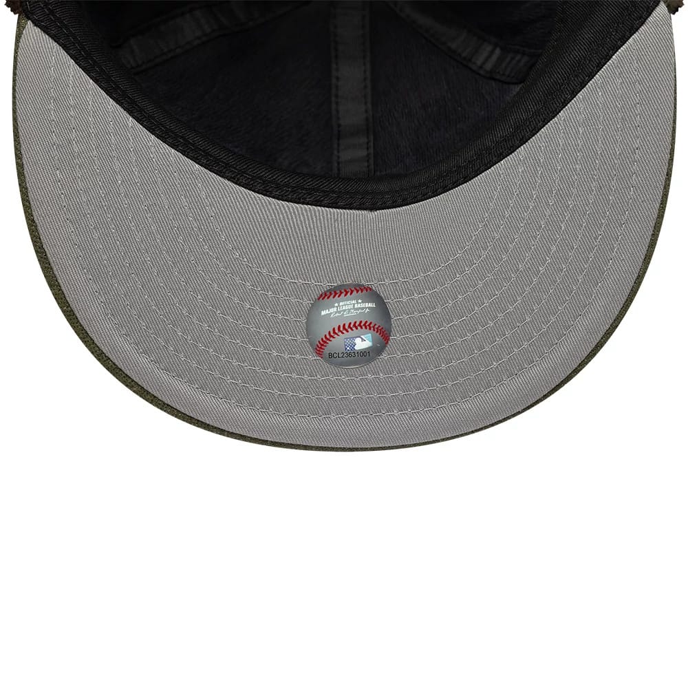 Detroit Tigers MLB Camo Open Green Retro Crown 59FIFTY Fitted Cap - Image 3
