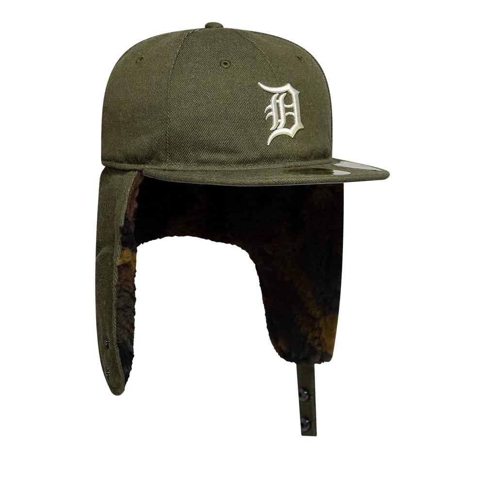 Detroit Tigers MLB Camo Open Green Retro Crown 59FIFTY Fitted Cap - Image 8