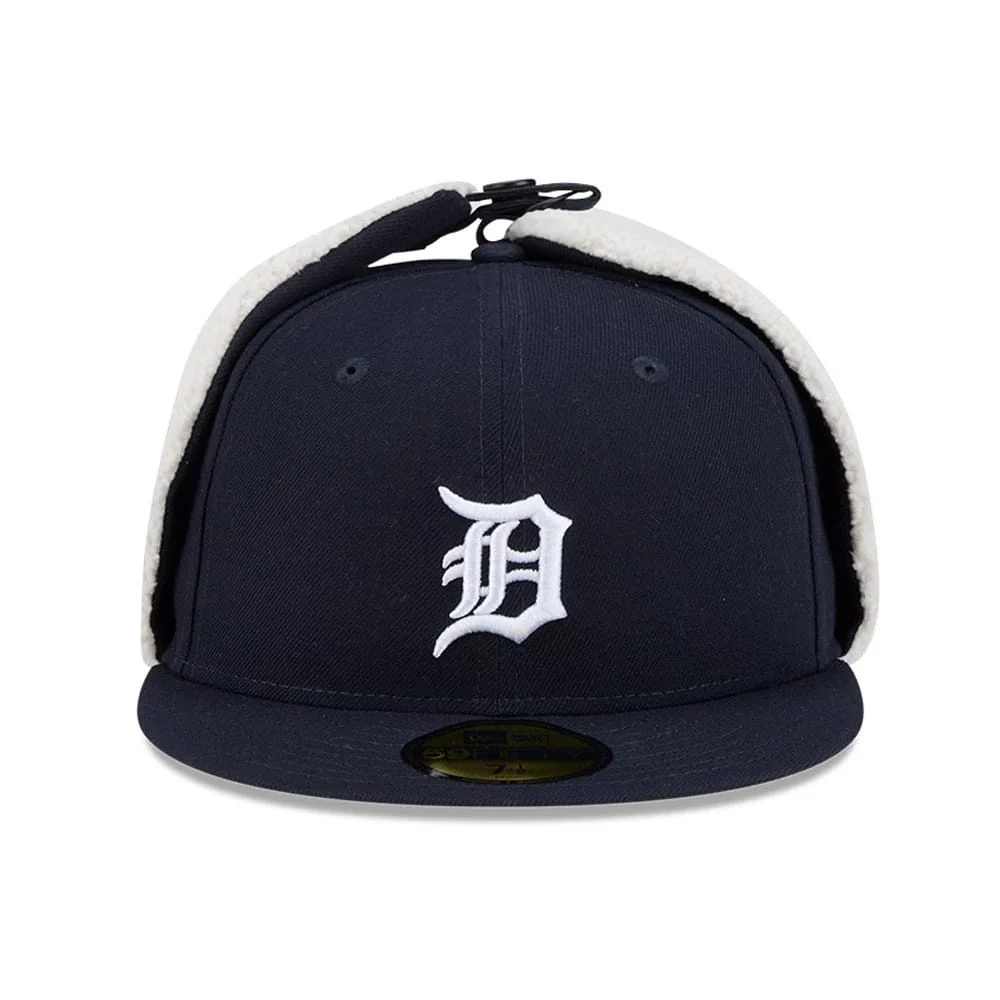 Detroit Tigers MLB Classic Navy Dogear 59FIFTY Fitted Cap - Image 3