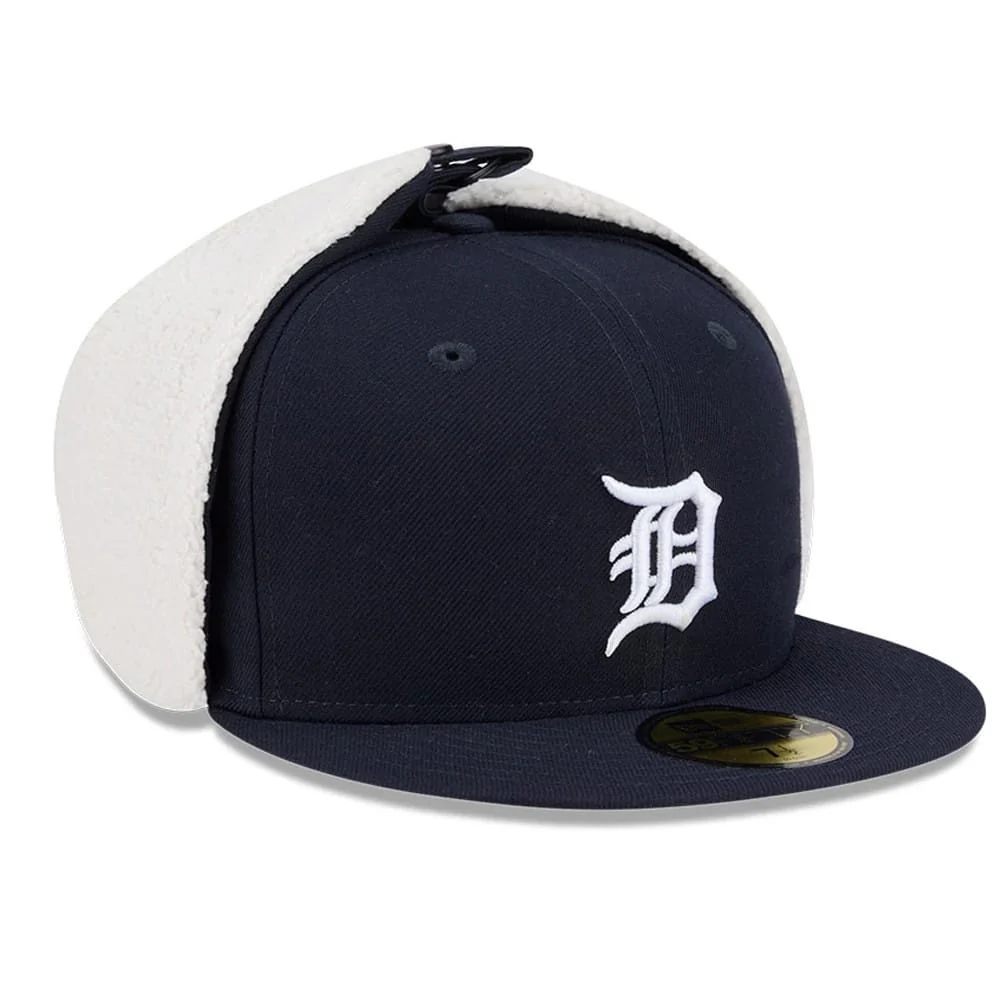 Detroit Tigers MLB Classic Navy Dogear 59FIFTY Fitted Cap - Image 4