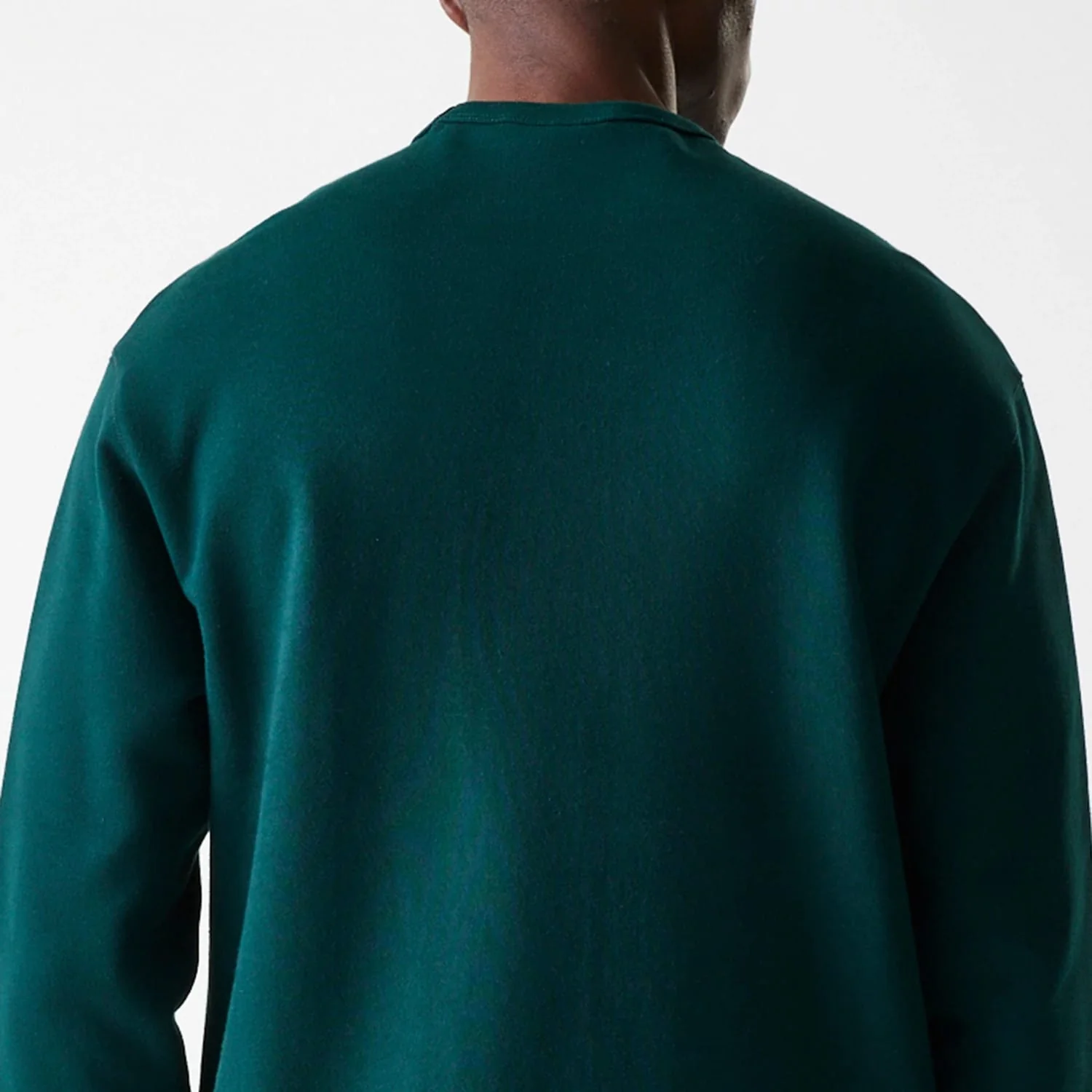 Detroit Tigers MLB Heritage Dark Green Oversized Crew Neck Sweater - Image 8
