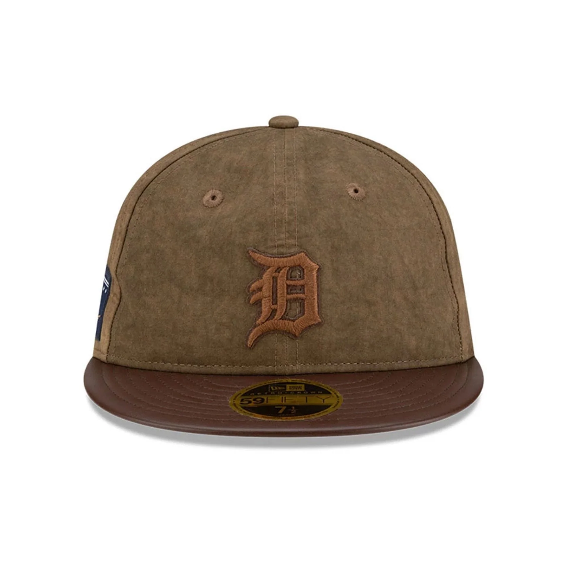 Detroit Tigers MLB Open Brown Retro Crown 59FIFTY Fitted Cap - Image 3
