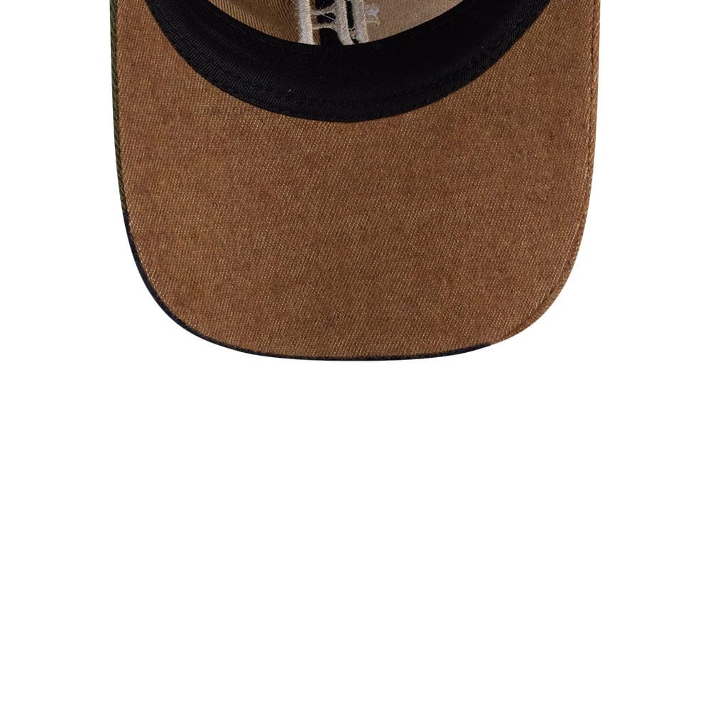 Detroit Tigers MLB Patchwork Open Brown 9TWENTY Adjustable Cap - Image 7