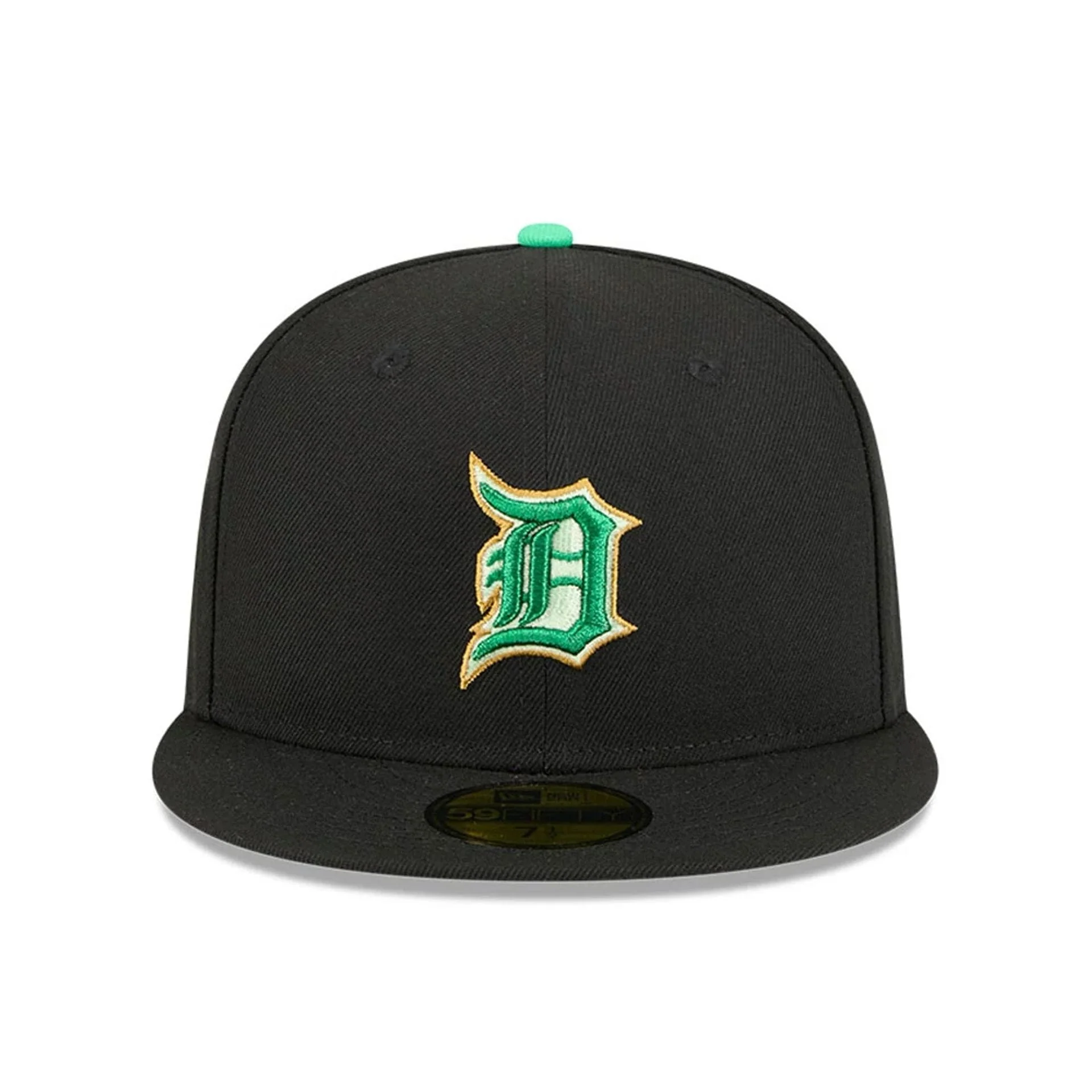 Detroit Tigers MLB Saint Patrick's Day Black 59FIFTY Fitted Cap - Image 2