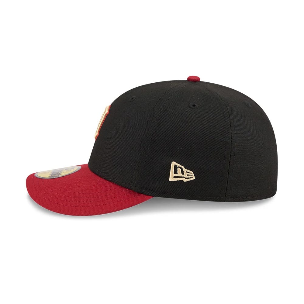 Detroit Tigers MLB Team Cards Black 59FIFTY Fitted Cap - Image 6