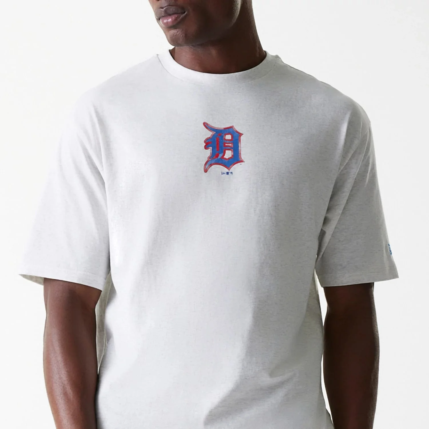 Detroit Tigers MLB World Series Pastel Grey Oversized T-Shirt - Image 3