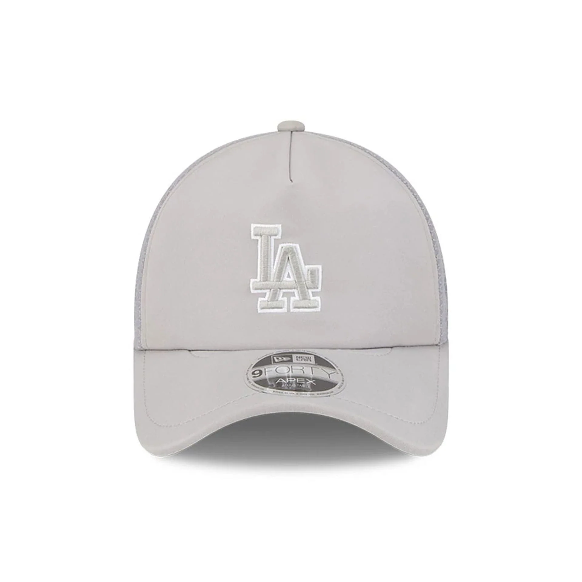 Dodgers MLB Batting Practice 2026 Grey 9FORTY Apex Adjustable Cap - Image 3