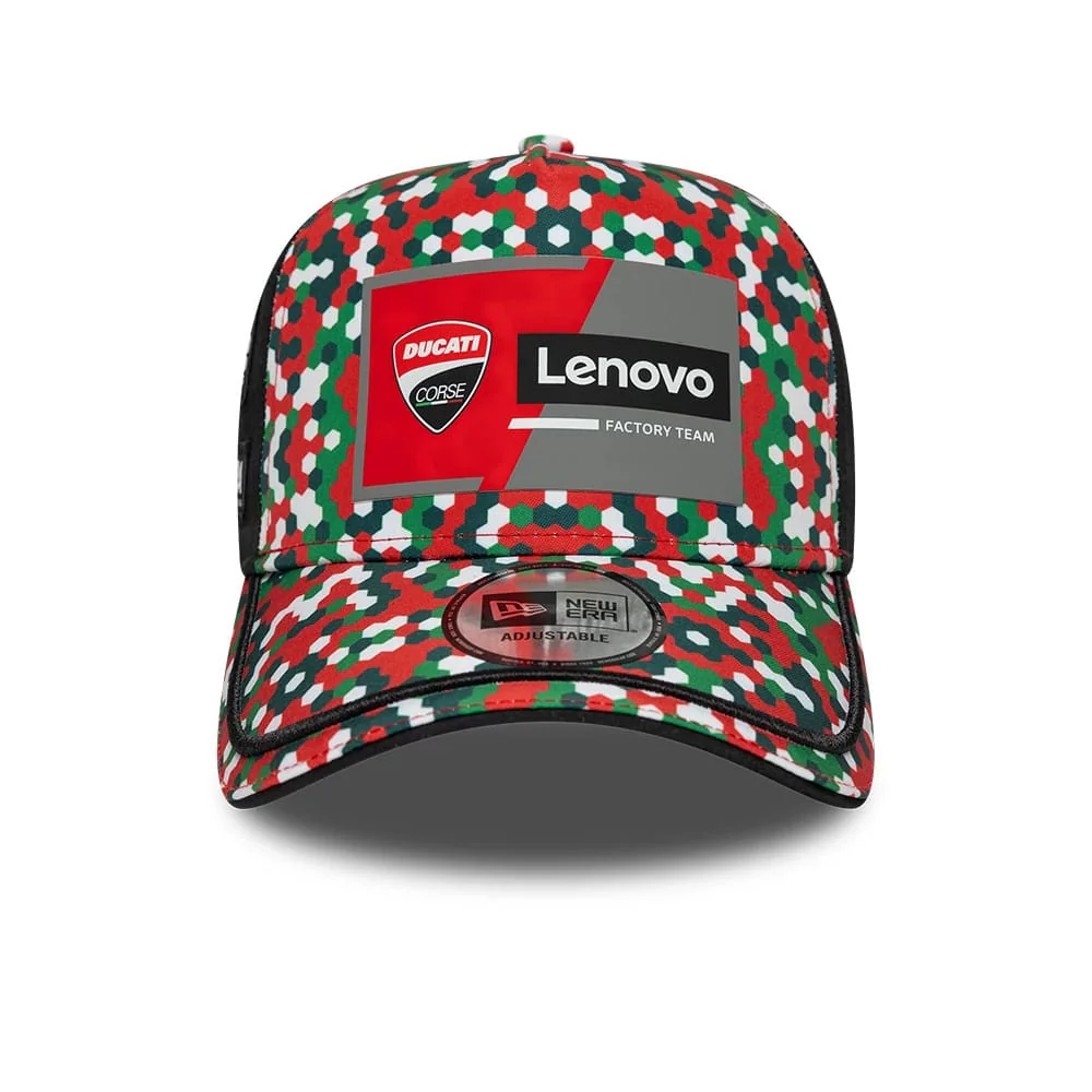 Ducati Motor Replica Mugello Race Special Multicolor 9FORTY E-Frame Adjustable Cap - Image 4