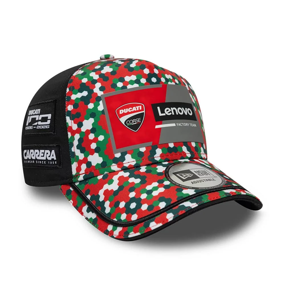 Ducati Motor Replica Mugello Race Special Multicolor 9FORTY E-Frame Adjustable Cap - Image 5