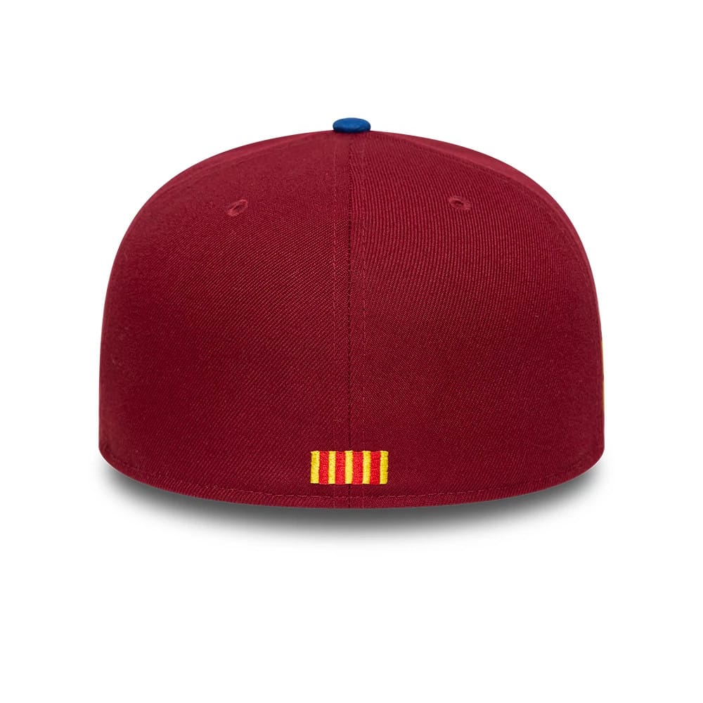 FC Barcelona Mes Que Un Dark Red 59FIFTY Fitted Cap - Image 5