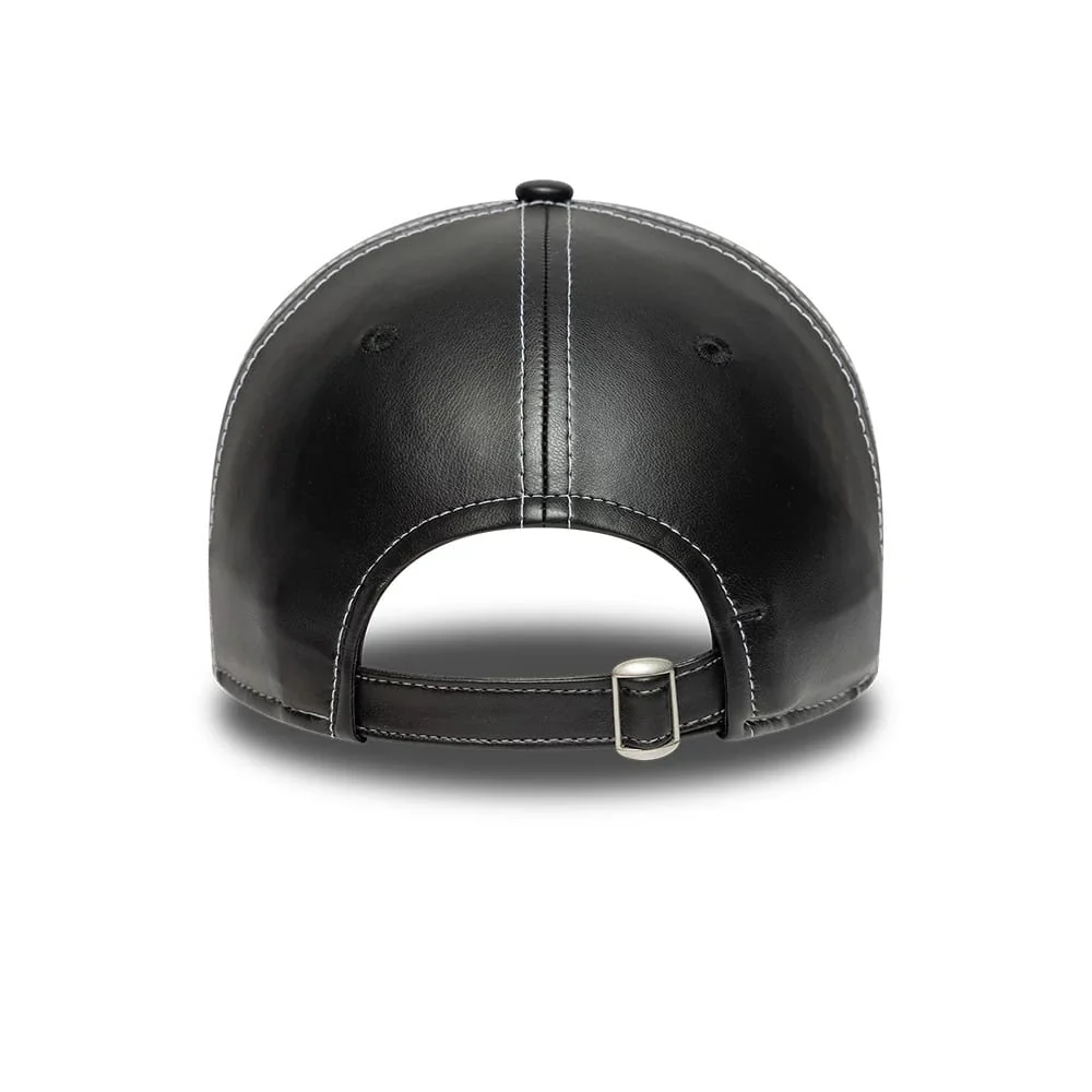 FC Barcelona Womens PU Black 9TWENTY Adjustable Cap - Image 4
