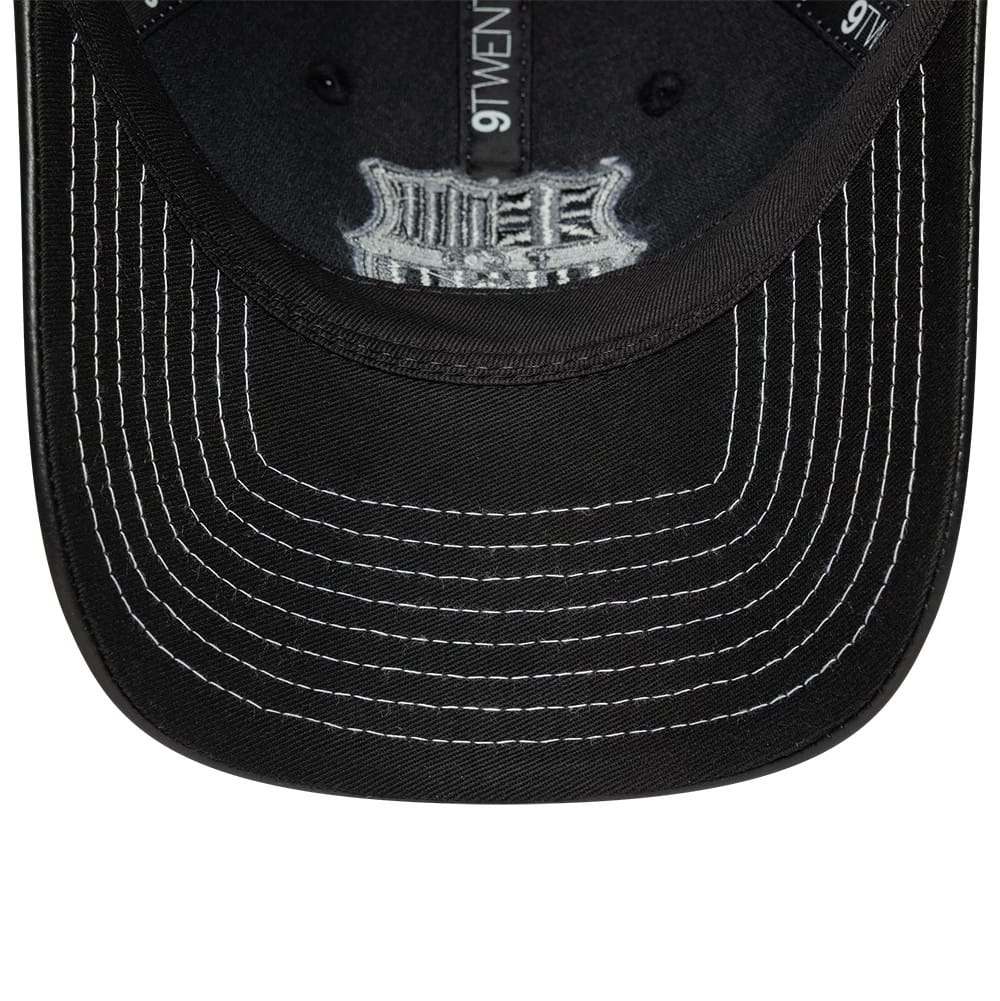 FC Barcelona Womens PU Black 9TWENTY Adjustable Cap - Image 5