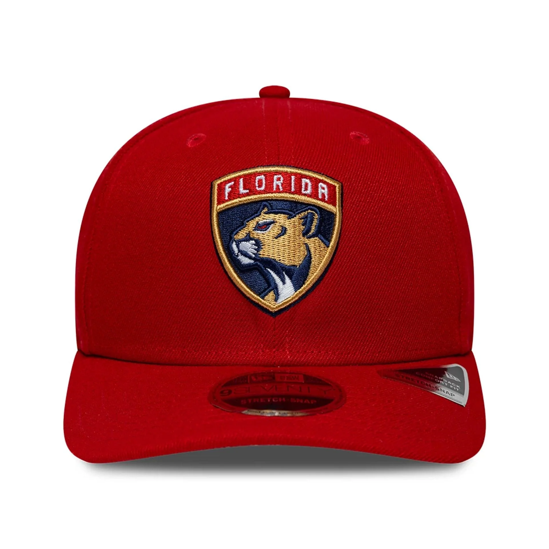 Florida Panthers NHL Team Red 9SEVENTY Stretch Snap Adjustable Cap - Image 3