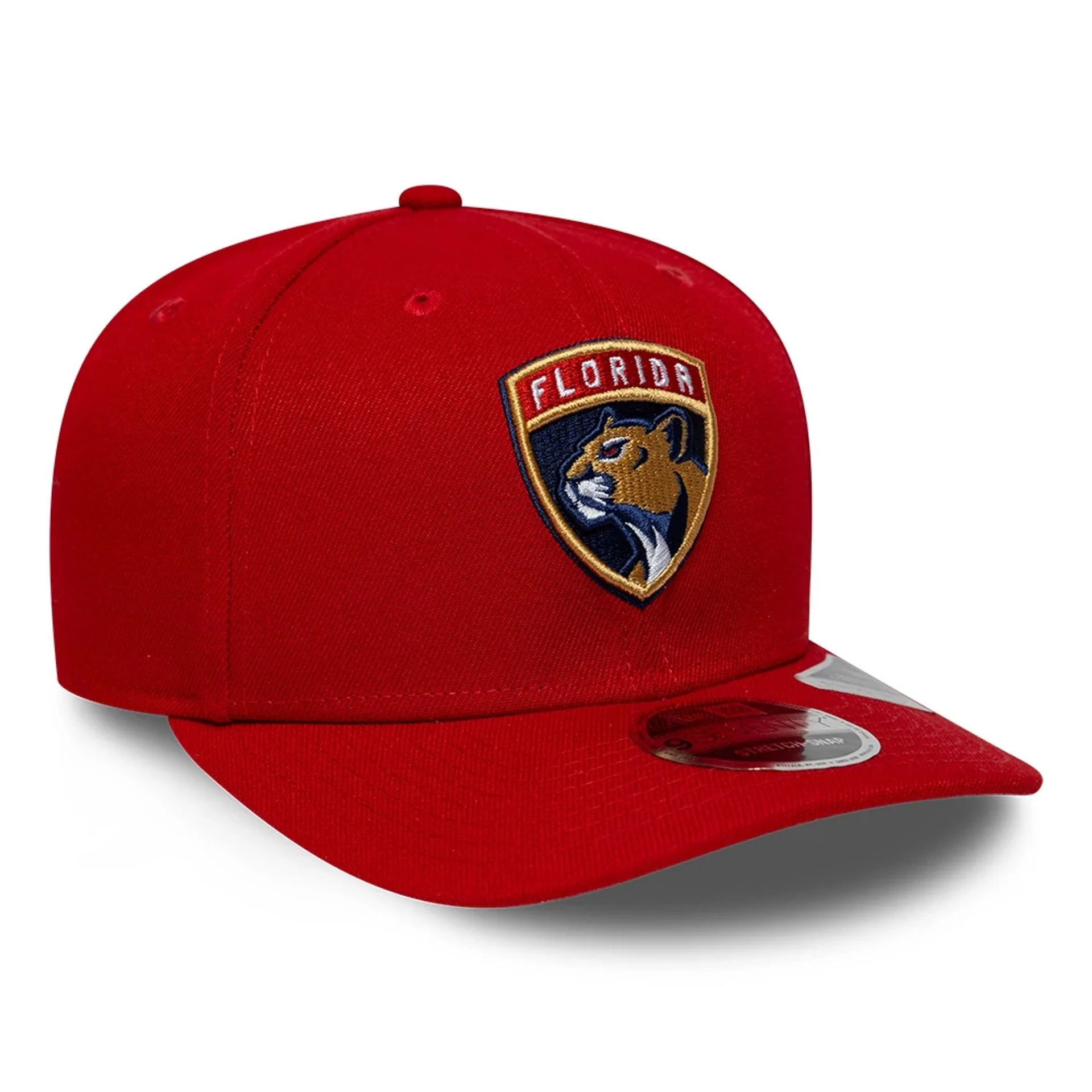 Florida Panthers NHL Team Red 9SEVENTY Stretch Snap Adjustable Cap - Image 4