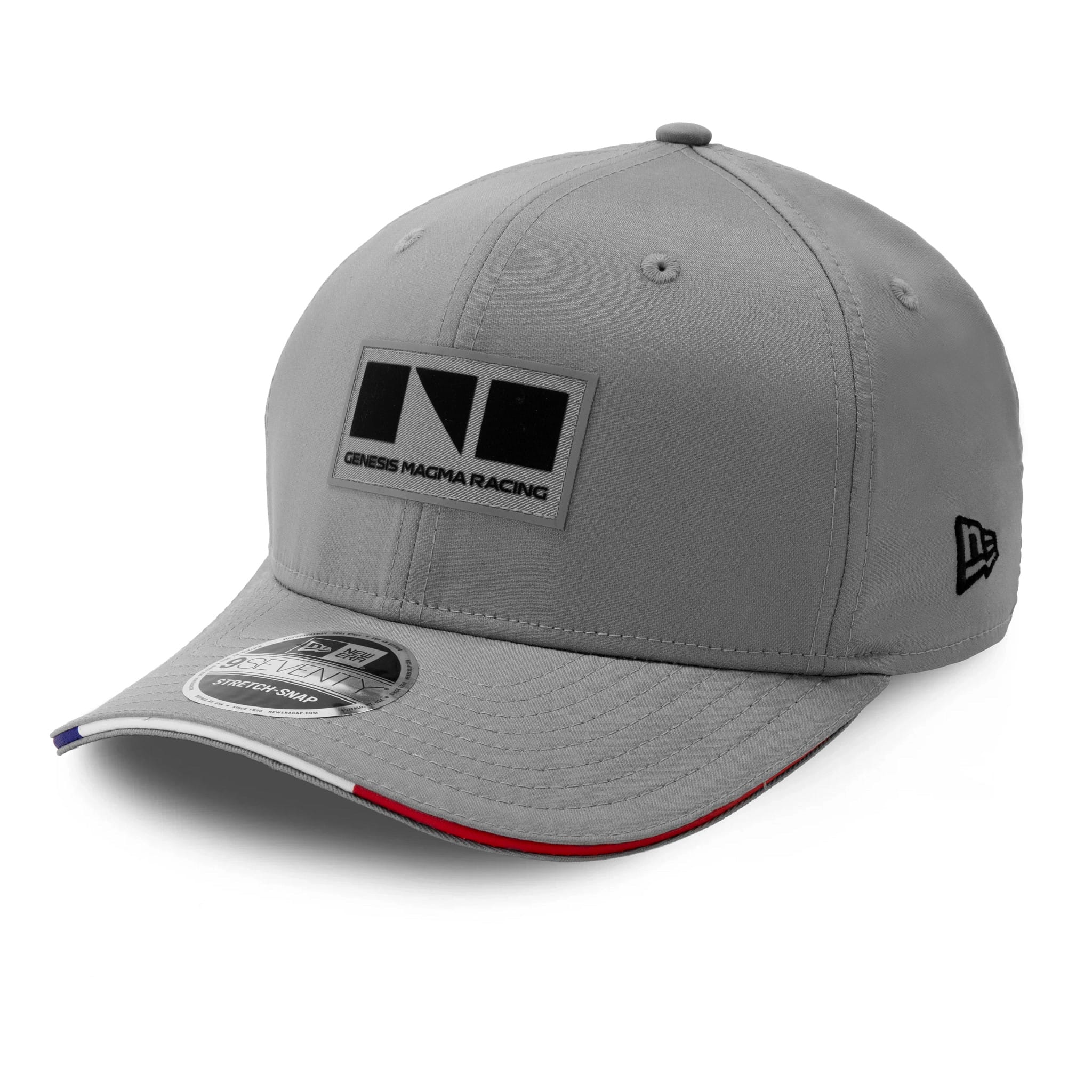 Genesis Magma Racing Special Edition Grey 9SEVENTY Stretch Snap Adjustable Cap - Image 3