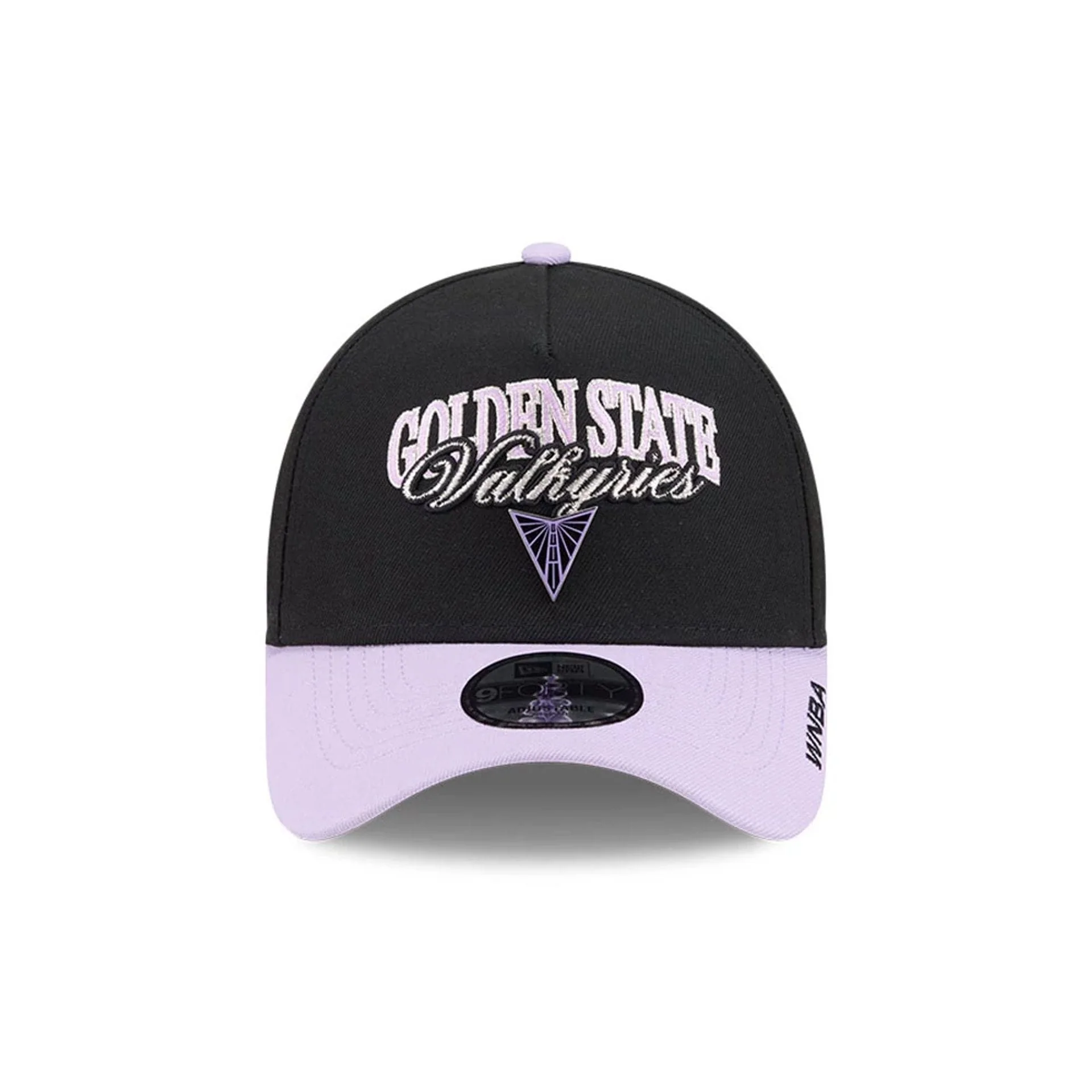 Golden State Valkyries WNBA Tip Off 2026 Black 9FORTY A-Frame Adjustable Cap - Image 2