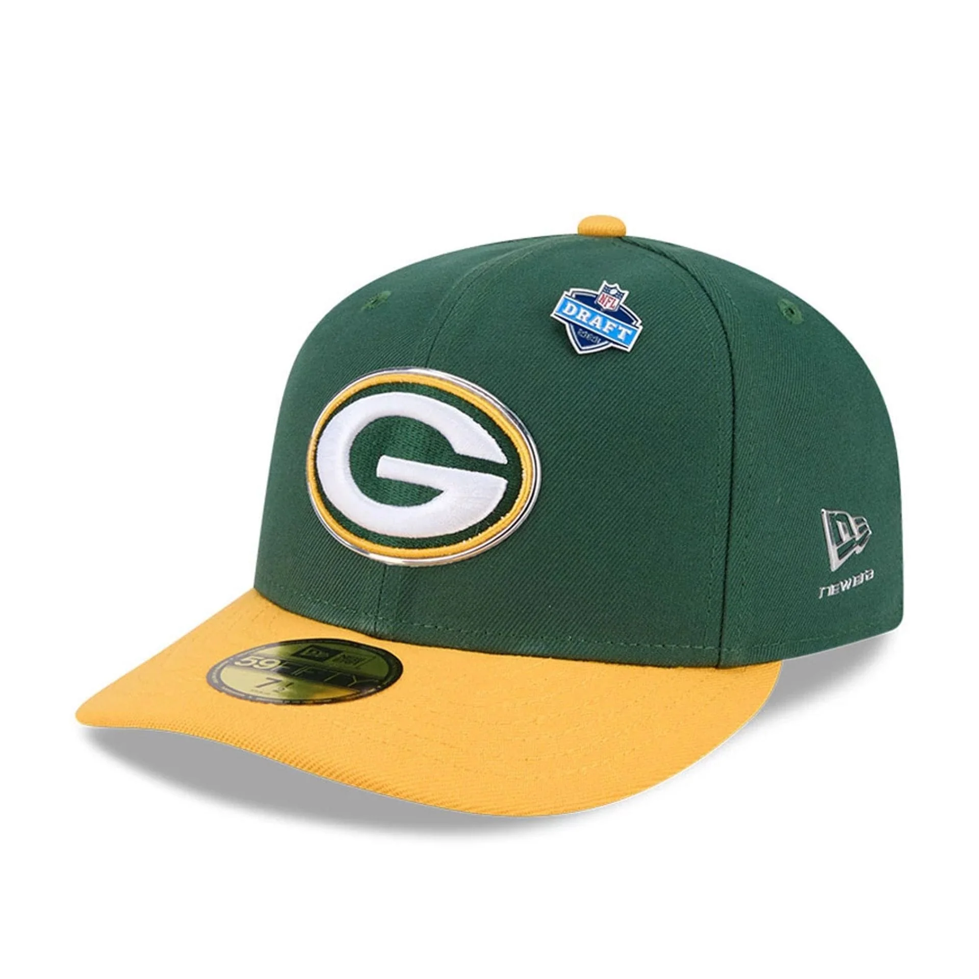 Green Bay Packers NFL Draft 2026 Dark Green 59FIFTY Fitted Cap