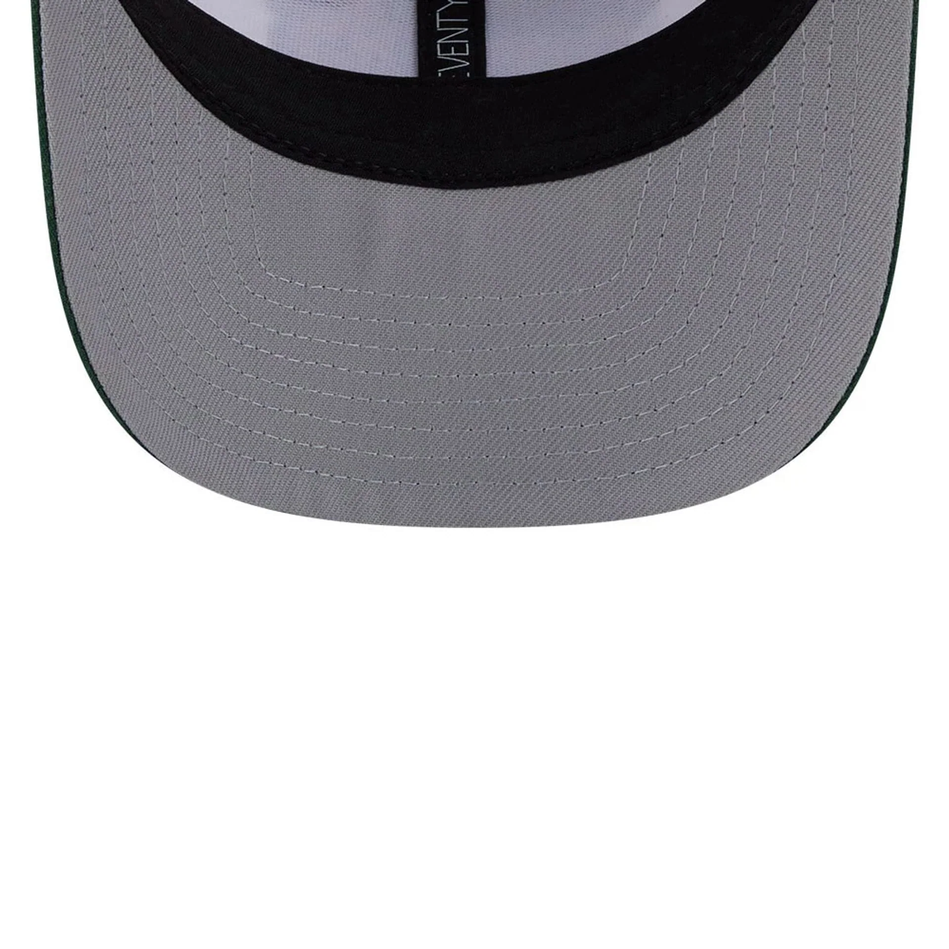 Green Bay Packers NFL Duck Cloth White 9SEVENTY Stretch Snap Cap - Image 2