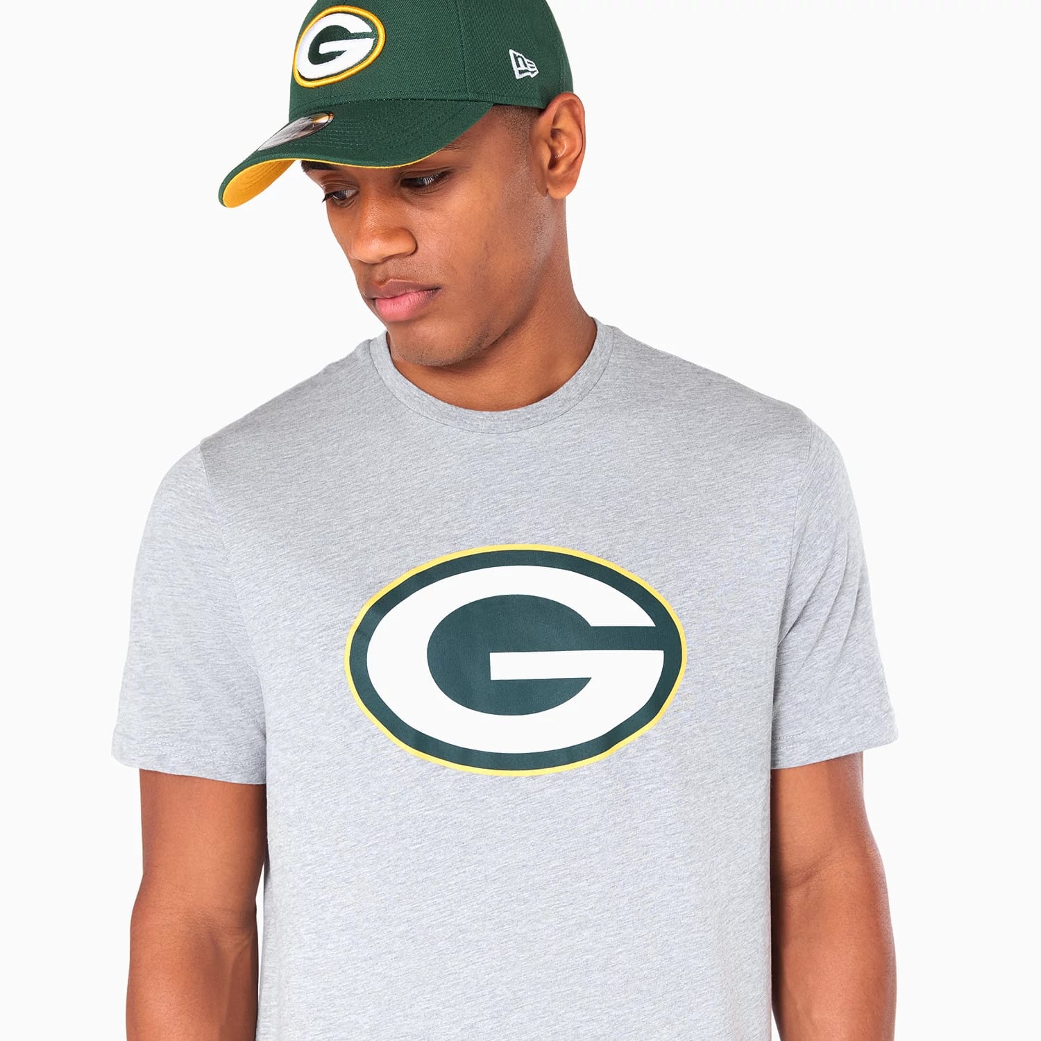 Green Bay Packers NFL Grey T-Shirt - Image 5