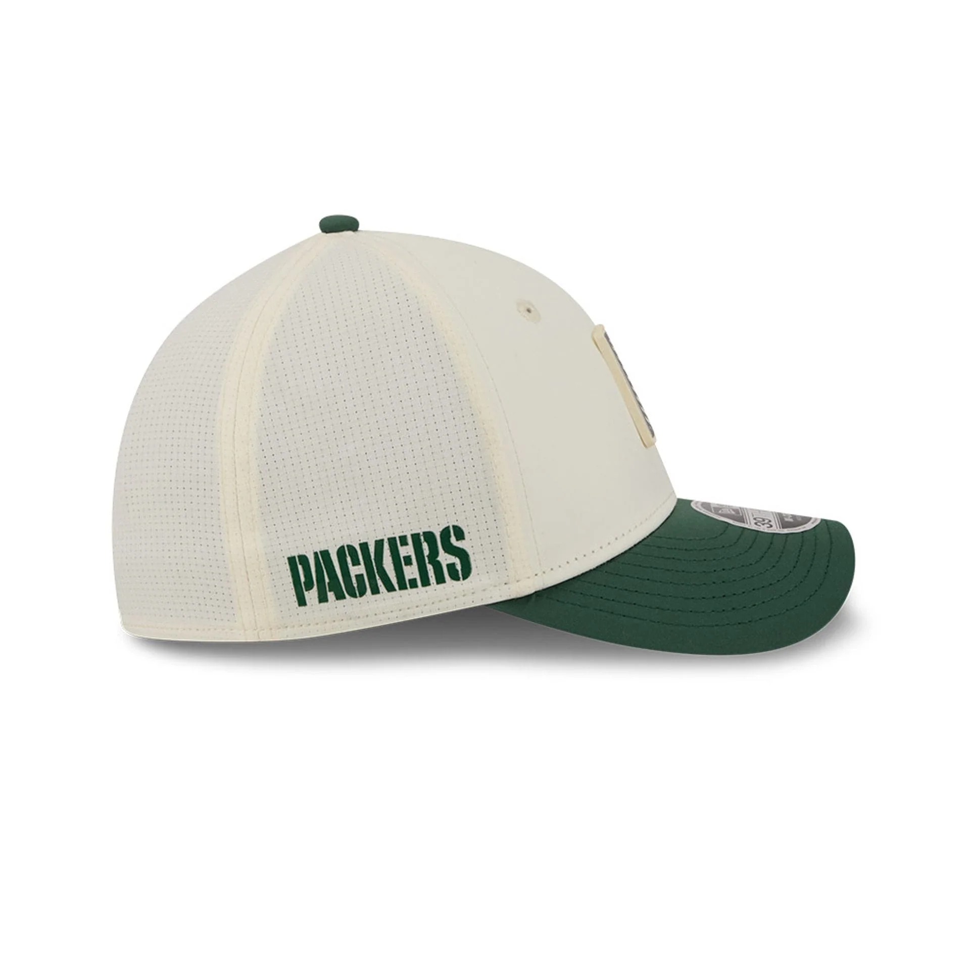 Green Bay Packers NFL Training 2026 White 39THIRTY M-Crown Stretch Fit Cap - Image 5