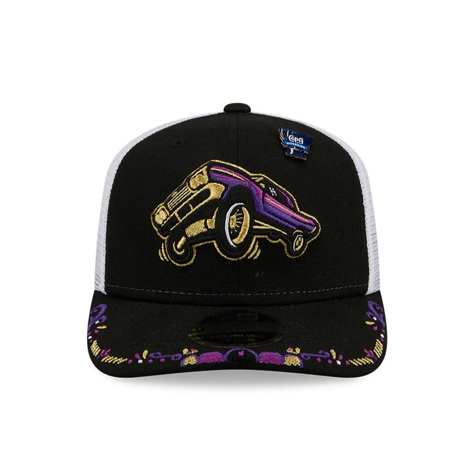 Grizzlies MiLB La Copa 2026 Black 9SEVENTY Stretch Snap Adjustable Cap - Image 3