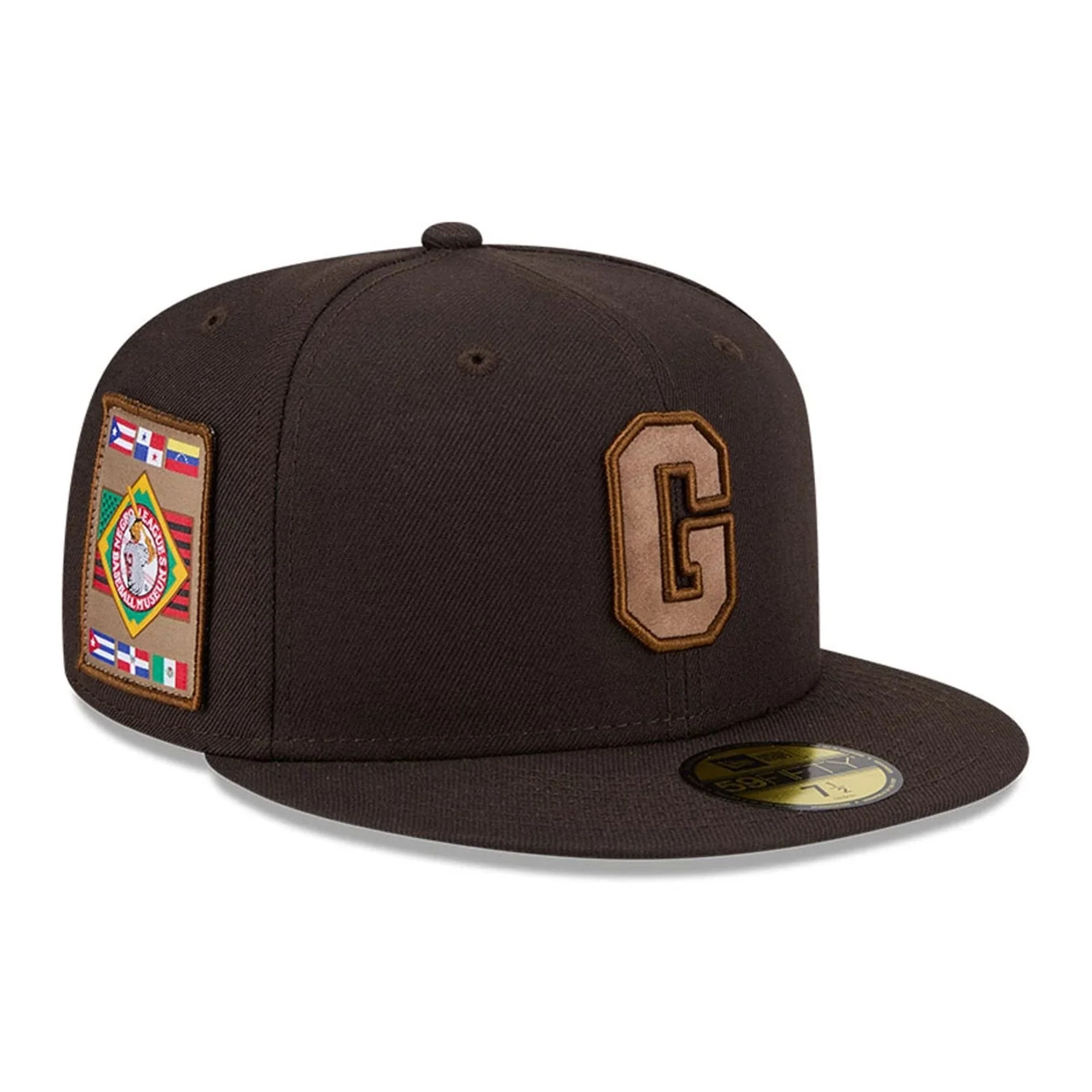 Homestead Grays MLB Negro League Dark Brown 59FIFTY Fitted Cap
