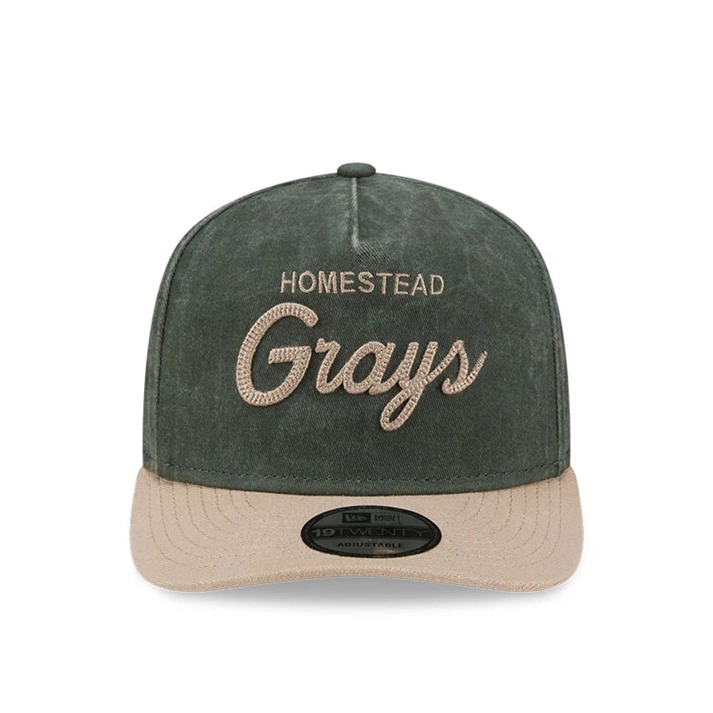 Homestead Grays MLB Negro League Dark Green 19TWENTY Adjustable Cap - Image 3