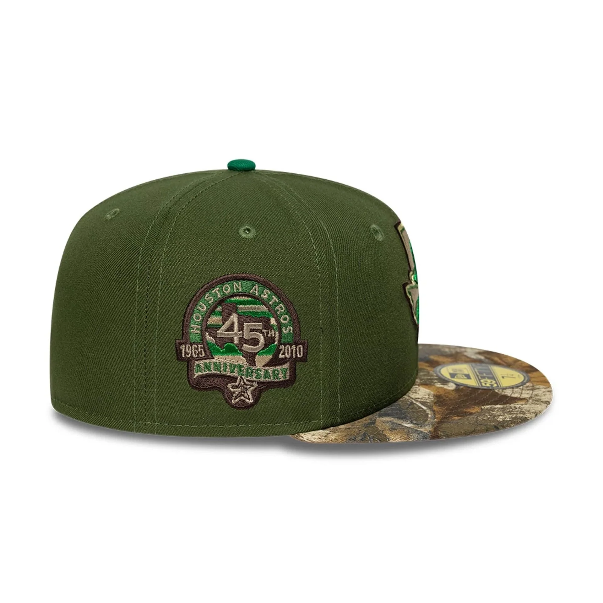 Houston Astros MLB Cooperstown Dark Green 59FIFTY Fitted Cap - Image 6