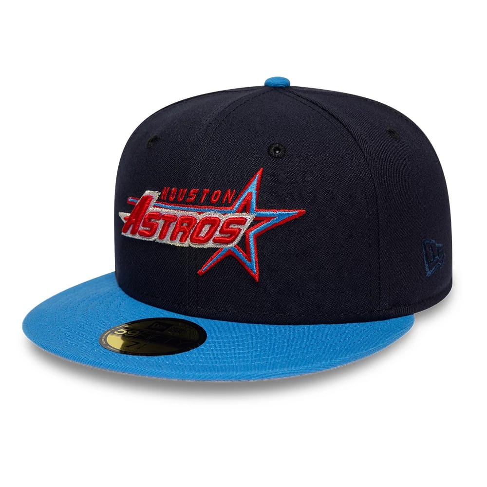 Houston Astros MLB Cooperstown Navy 59FIFTY Fitted Cap - Image 4
