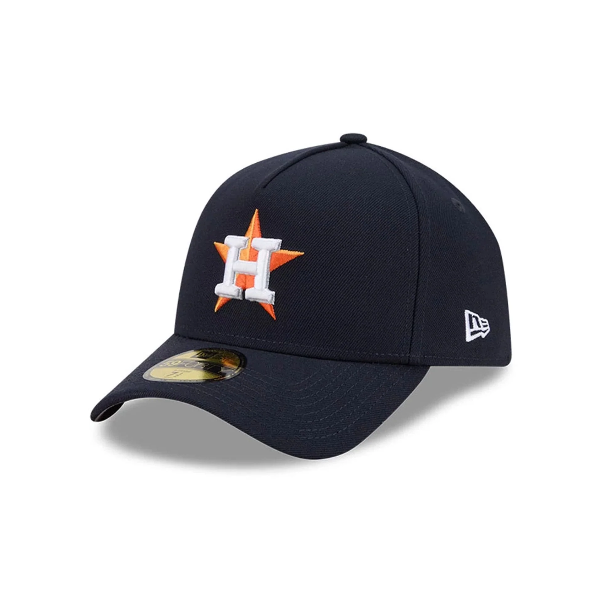 Houston Astros MLB Team Side Navy 59FORTY A-Frame Fitted Cap - Image 4
